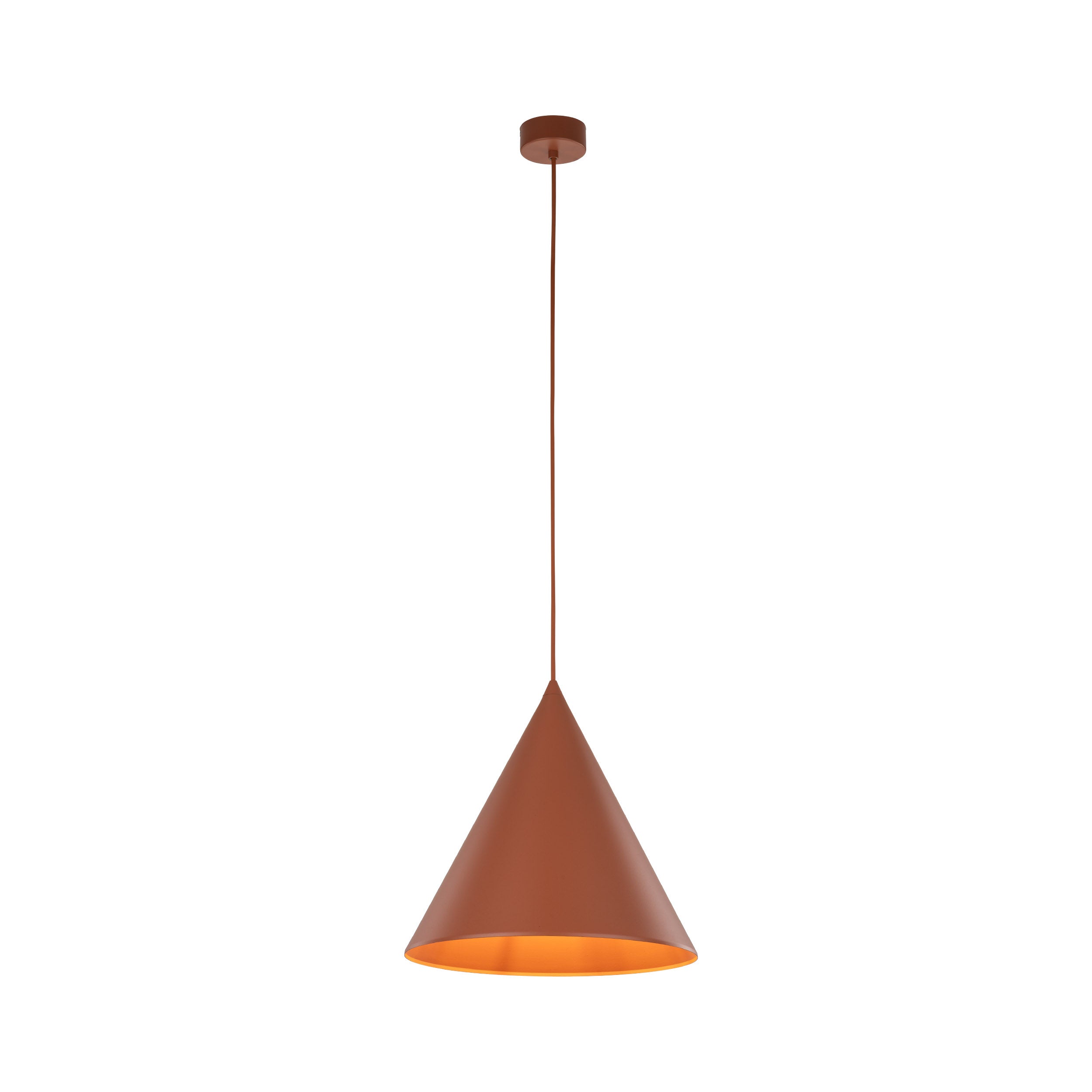 Suspension CONO | Grand format | Design minimaliste moderne | Style loft | LumoCraft