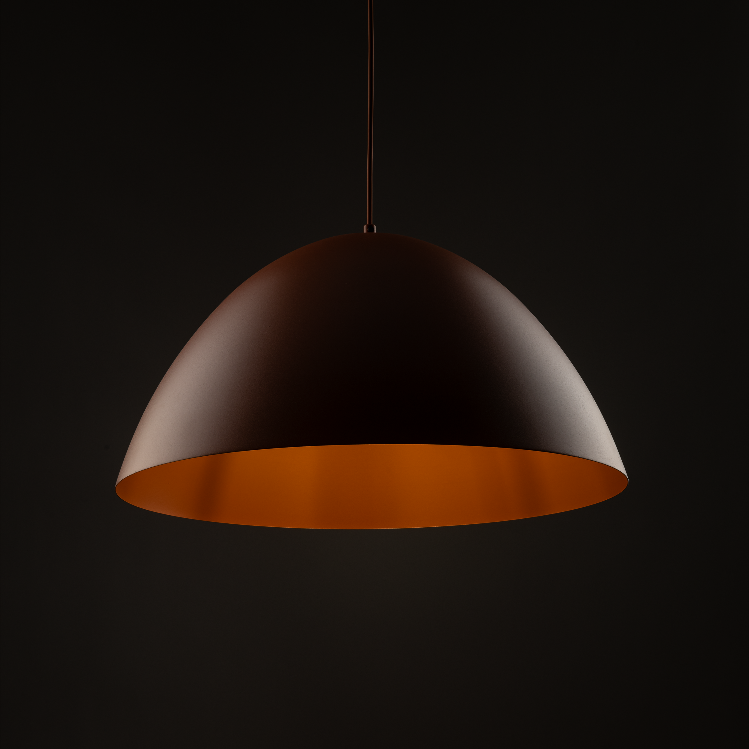 FARO Grande suspension dôme pour îlot de cuisine et table à manger
