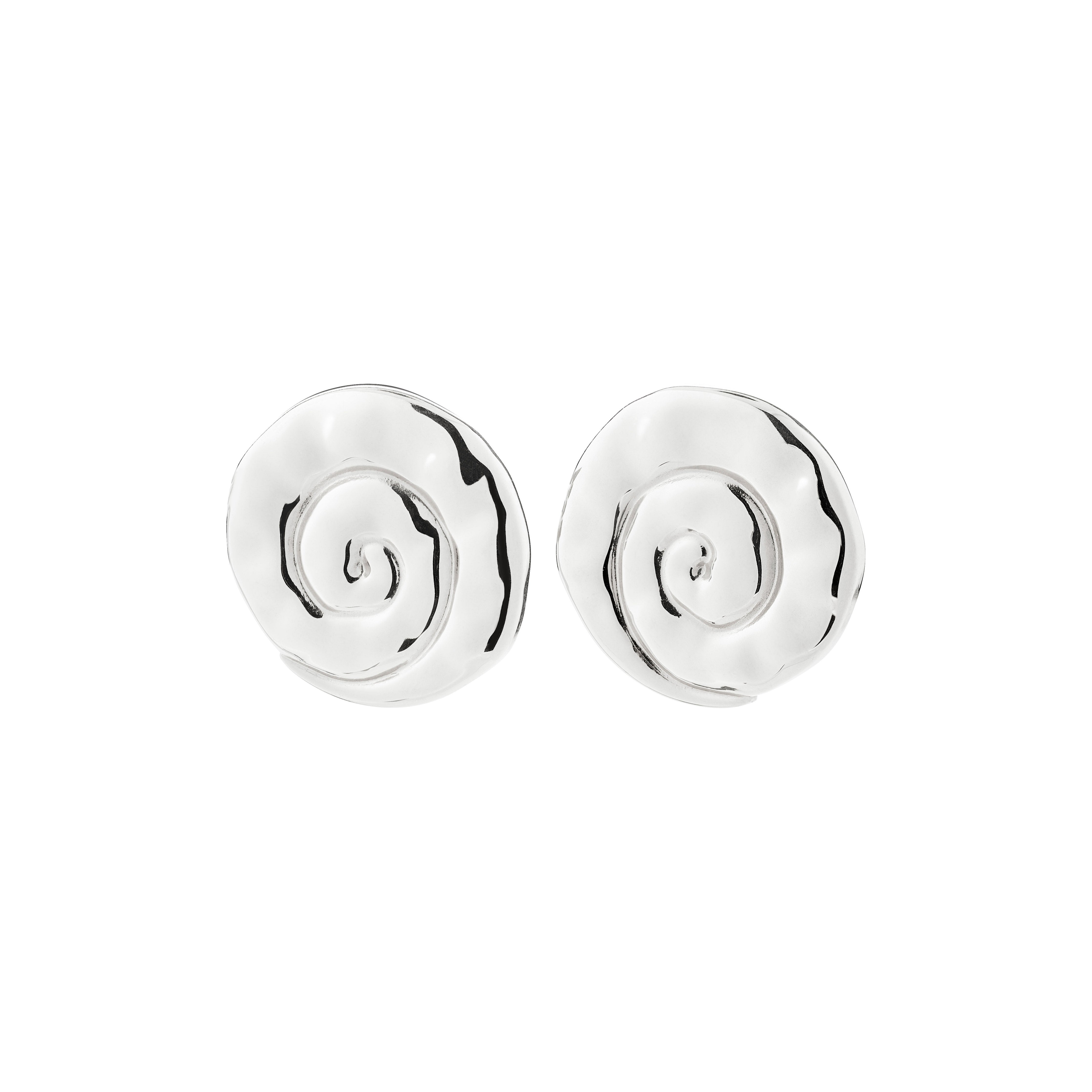 HAZE recycled seashell stud earrings