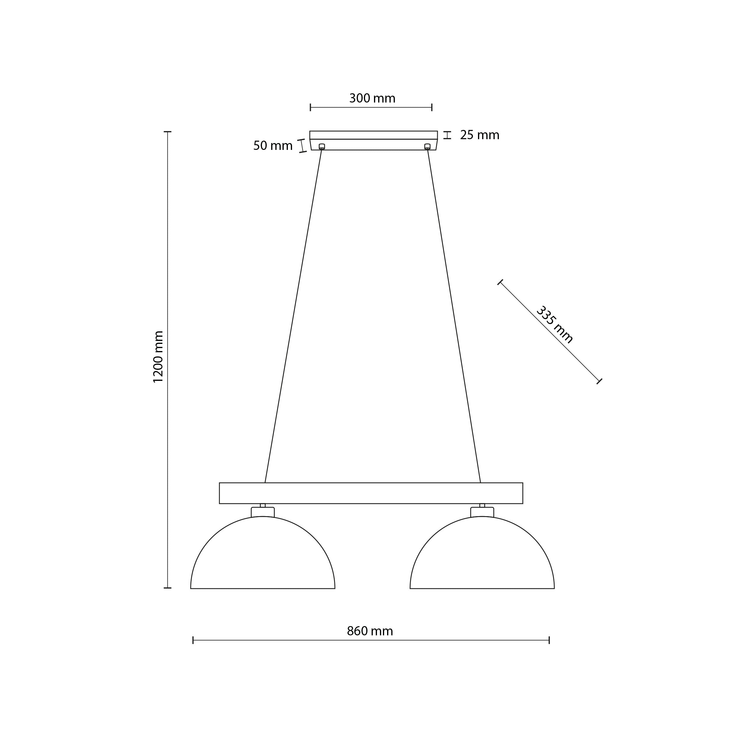 Lampe Suspendue Scandinave OSLO Beige | Suspension Design Industriel en Bois et Métal