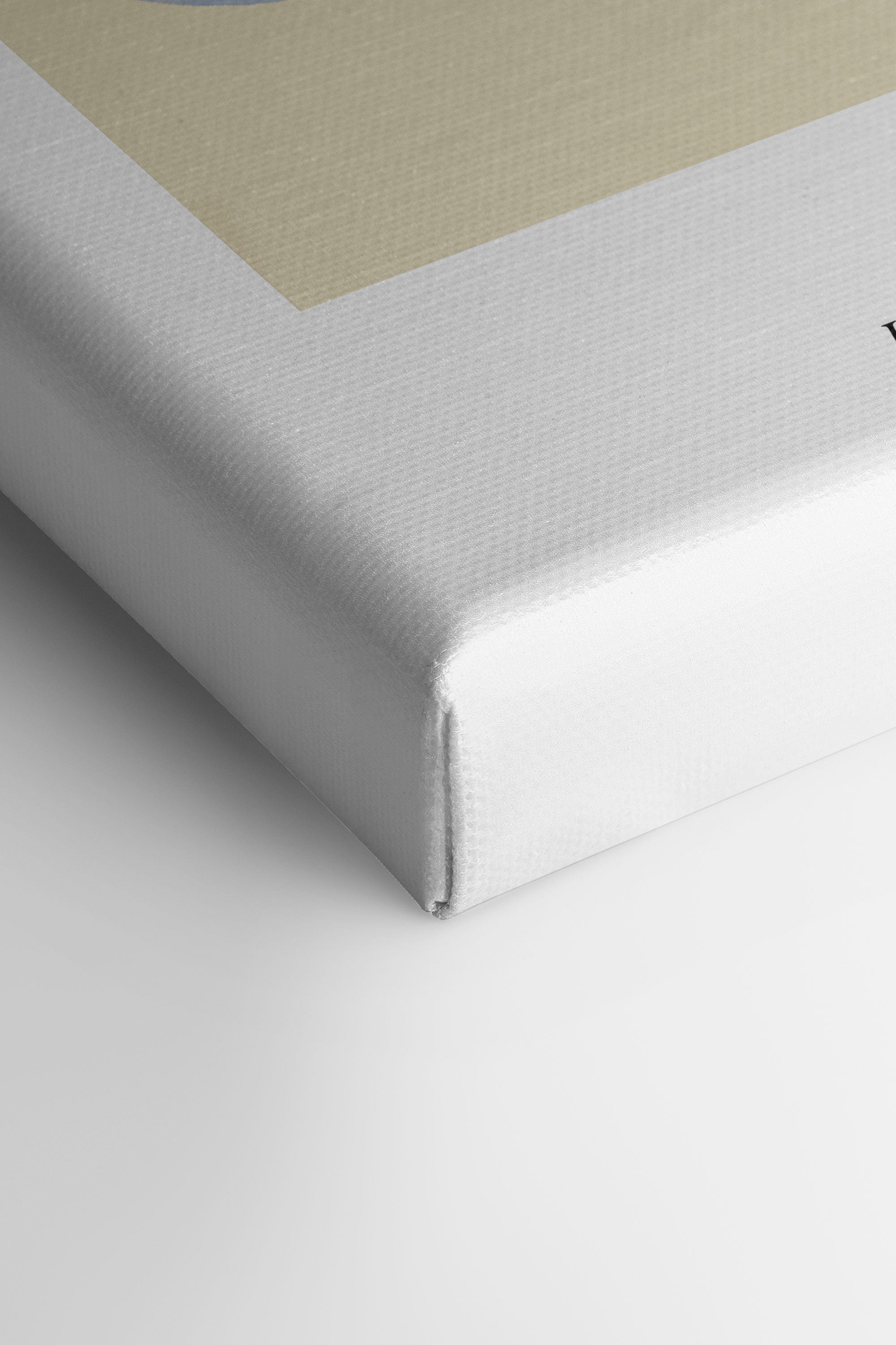 PIERRE D'AZUR, Oeuvre sur toile étirée