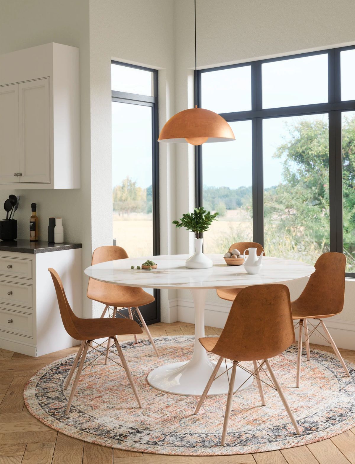 Tapis Makayla – Terracotta Épicé Multi