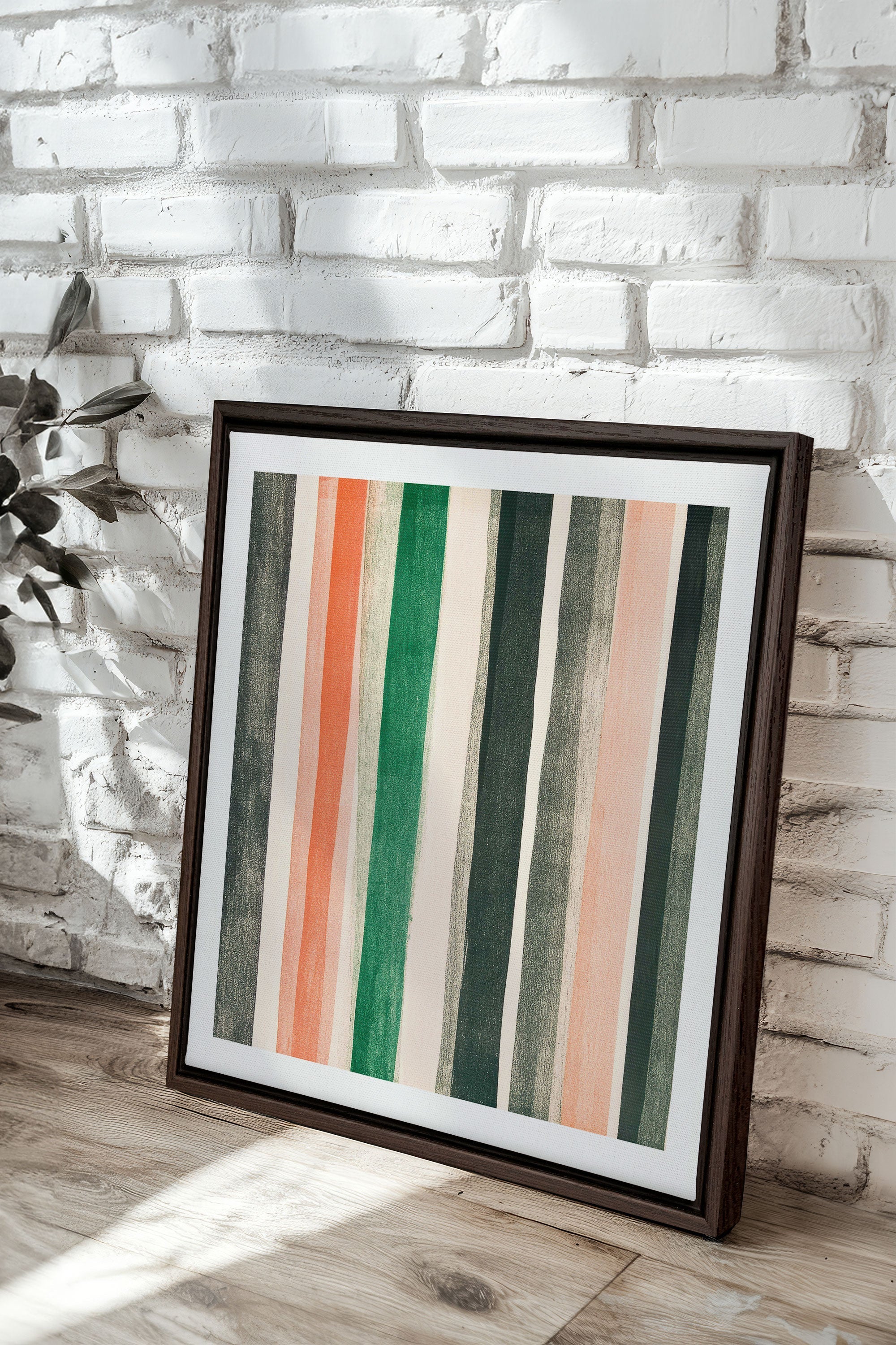 NATURAL LINES, Oeuvre sur toile étirée