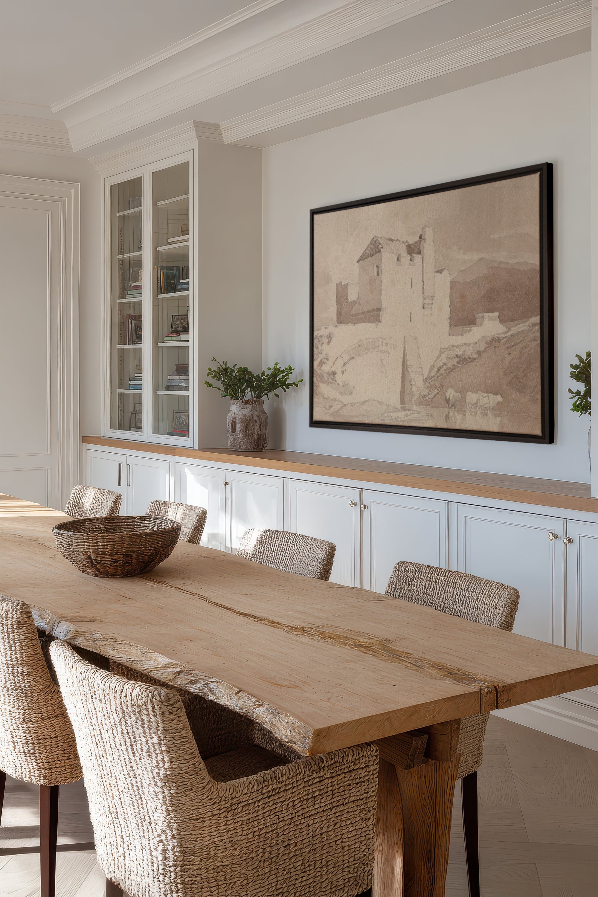 STONE AND STREAM, Oeuvre sur toile étirée