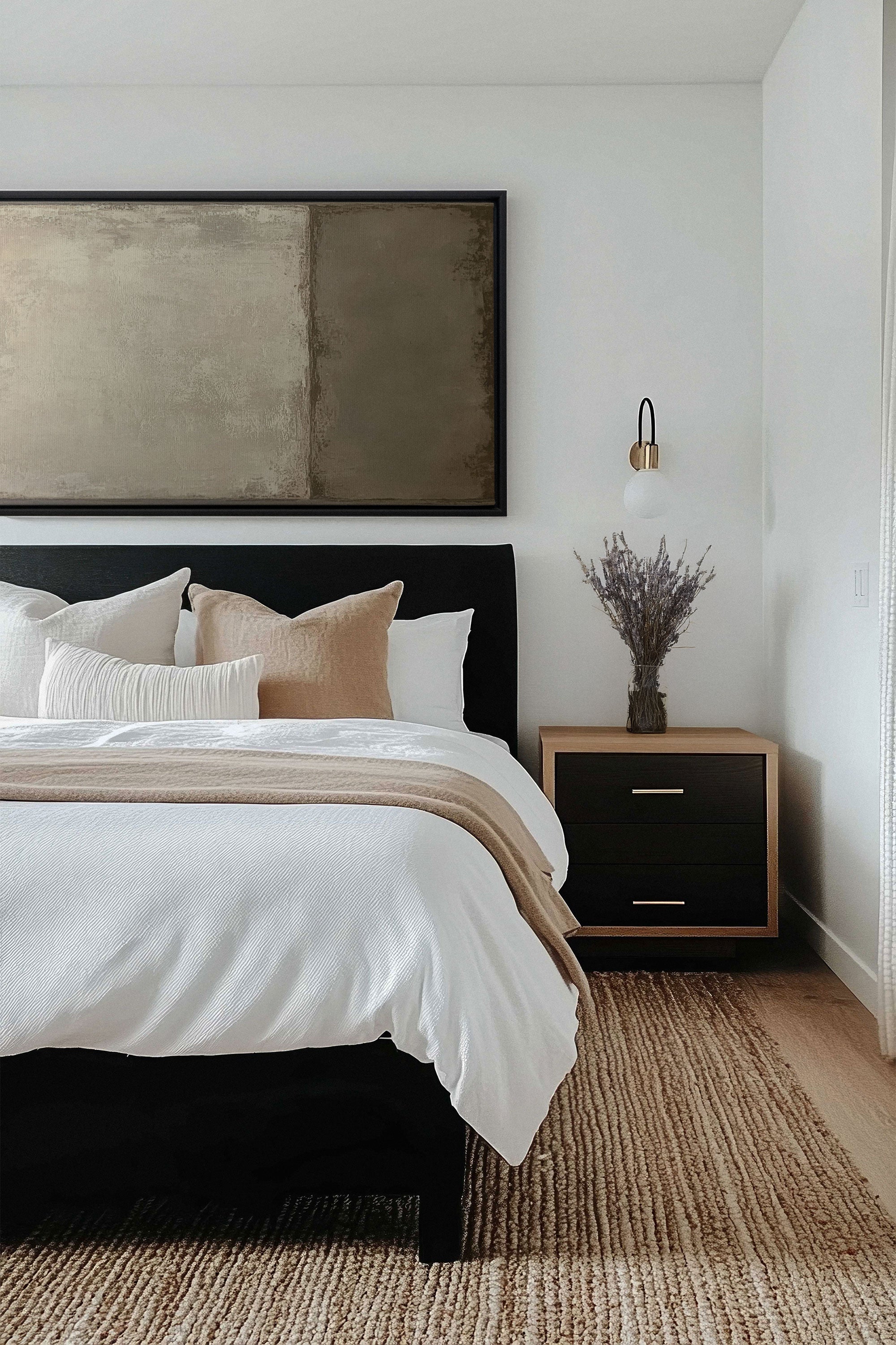 VOILE DE TERRE, Oeuvre sur toile étirée