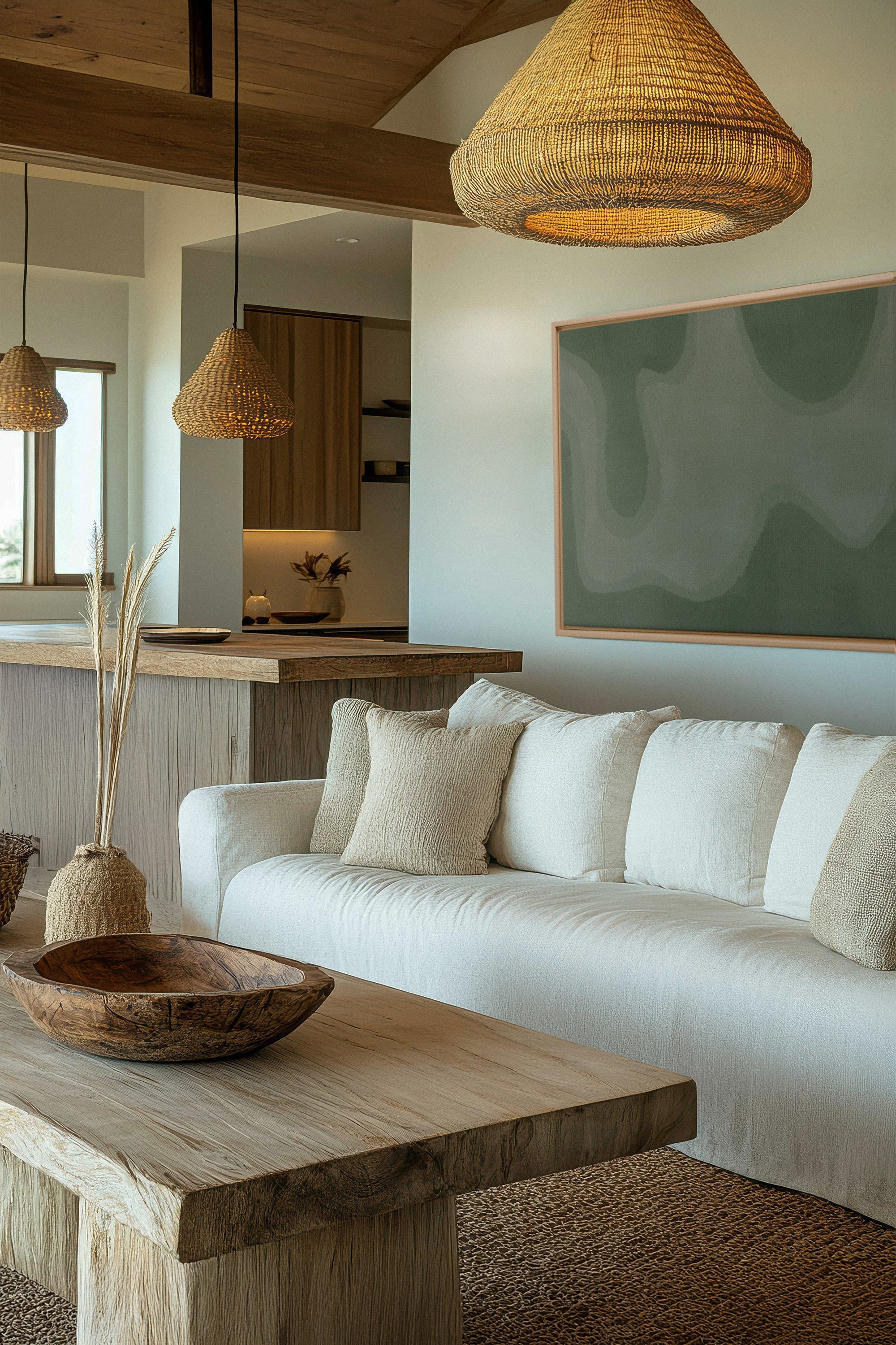 WAVES OF SERENITY, Oeuvre sur toile étirée