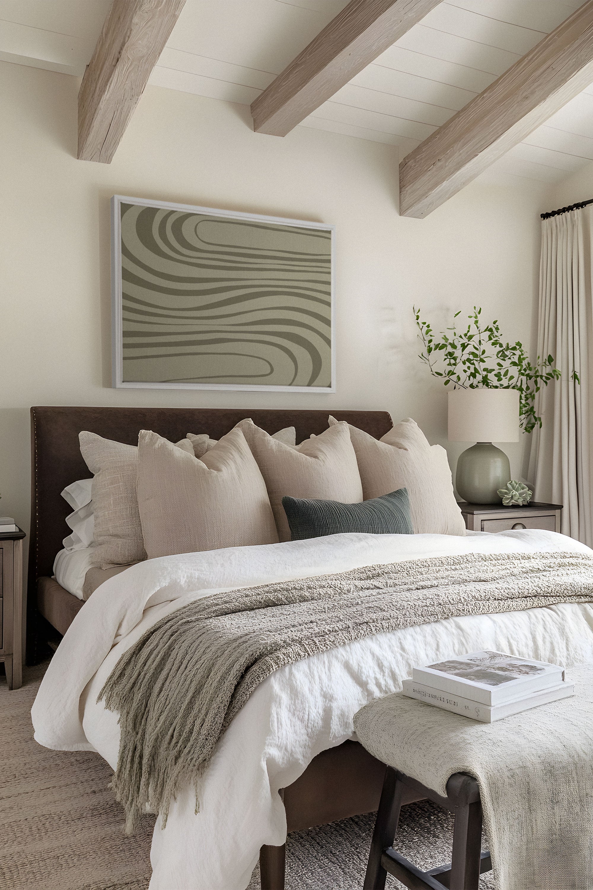 STREAMLINES, Oeuvre sur toile étirée