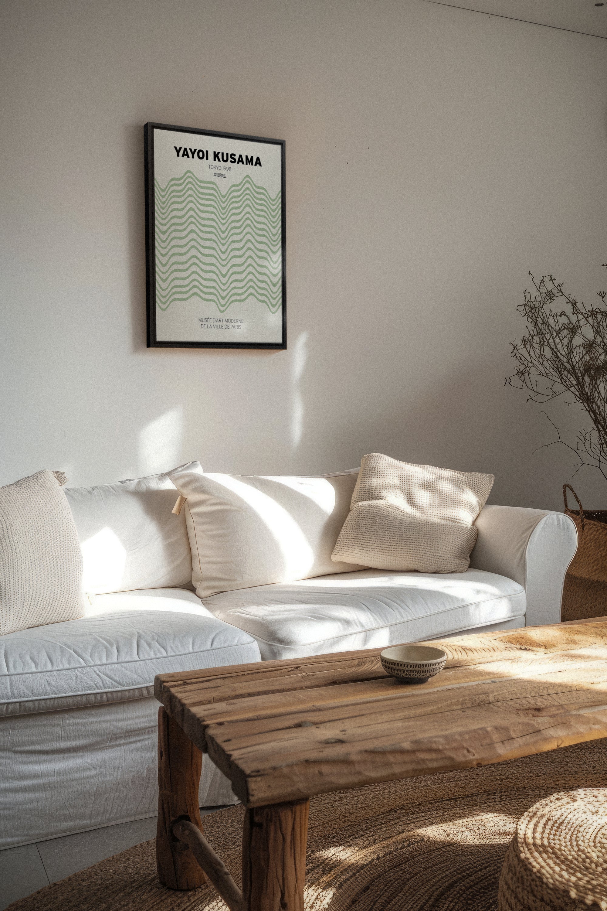 YAYOI I, Oeuvre sur toile étirée