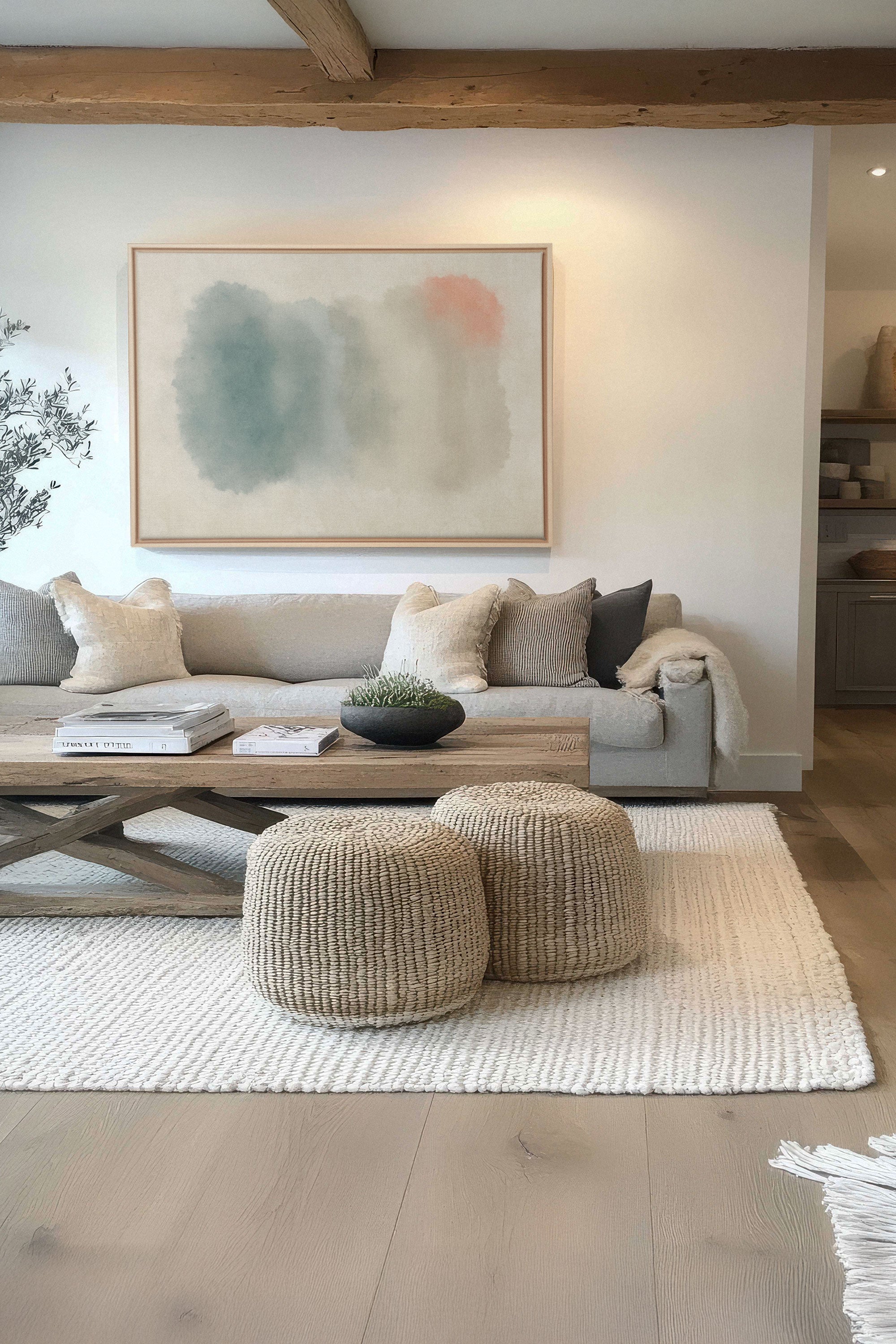 AURORA SHADES, Oeuvre sur toile étirée