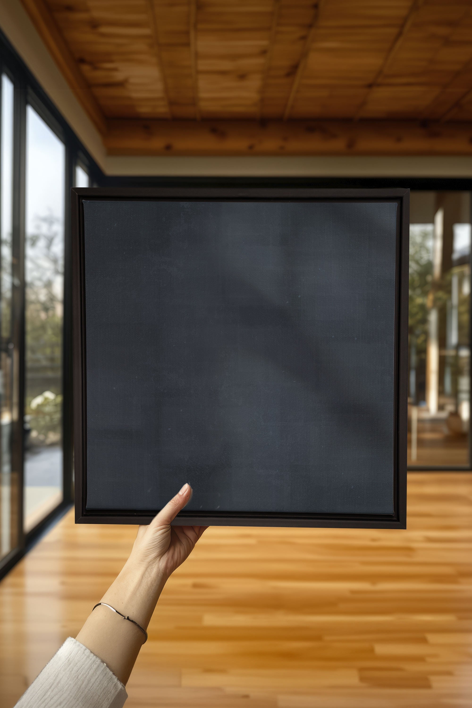 BLUE DUSK, Oeuvre sur toile étirée