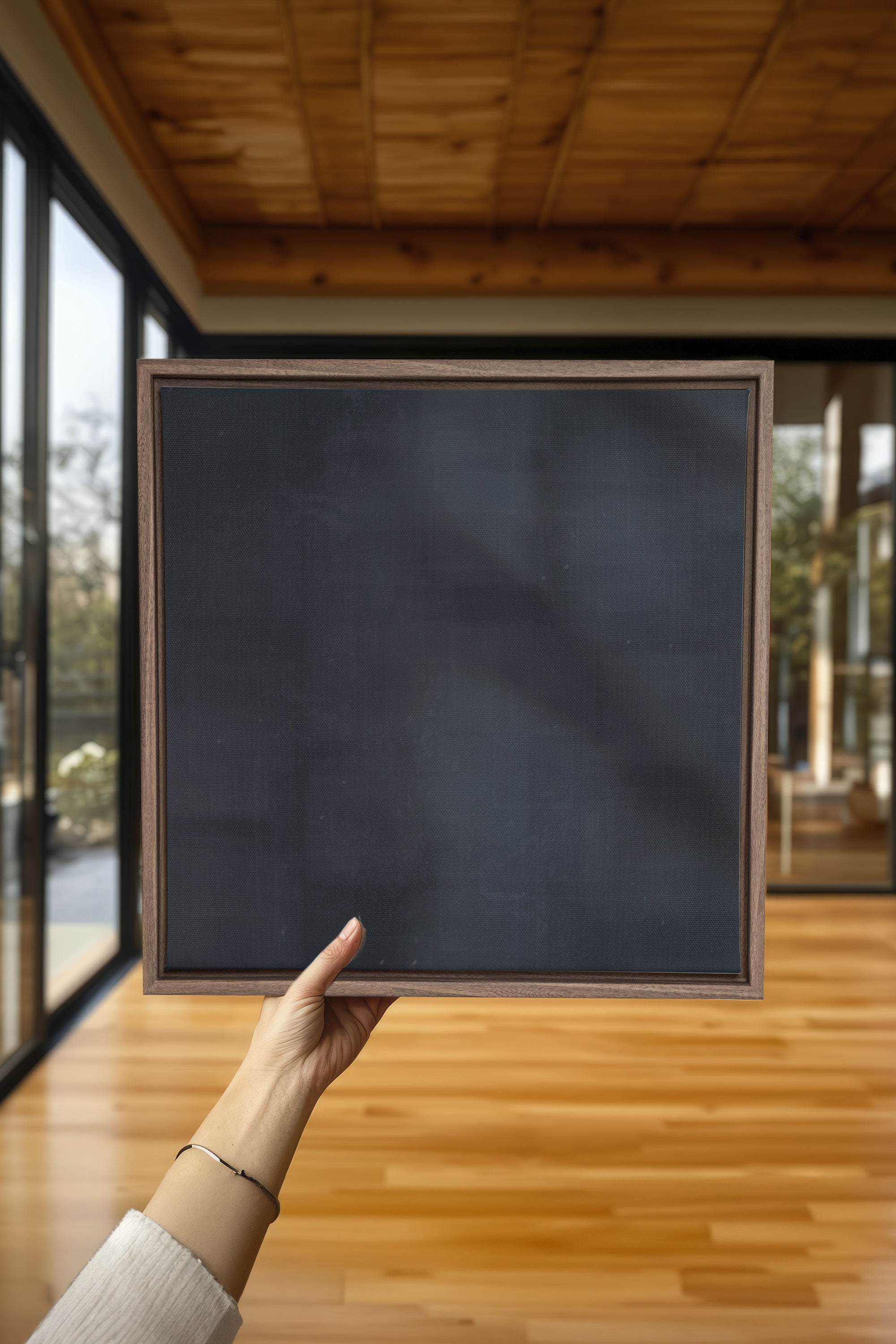 BLUE DUSK, Oeuvre sur toile étirée