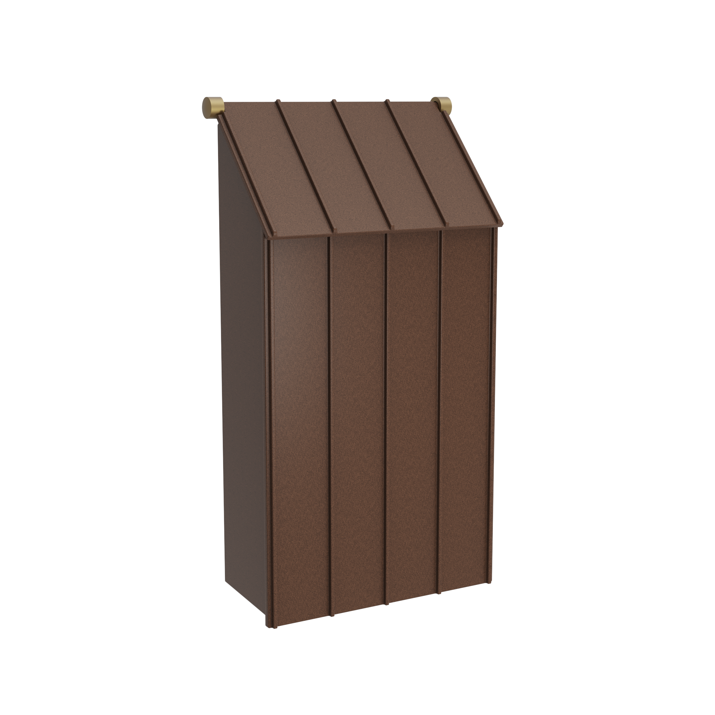 Oslo 1787 | Vertical Wall-Mounted Mailbox | Cast Aluminum | Sleek Design | SNOC