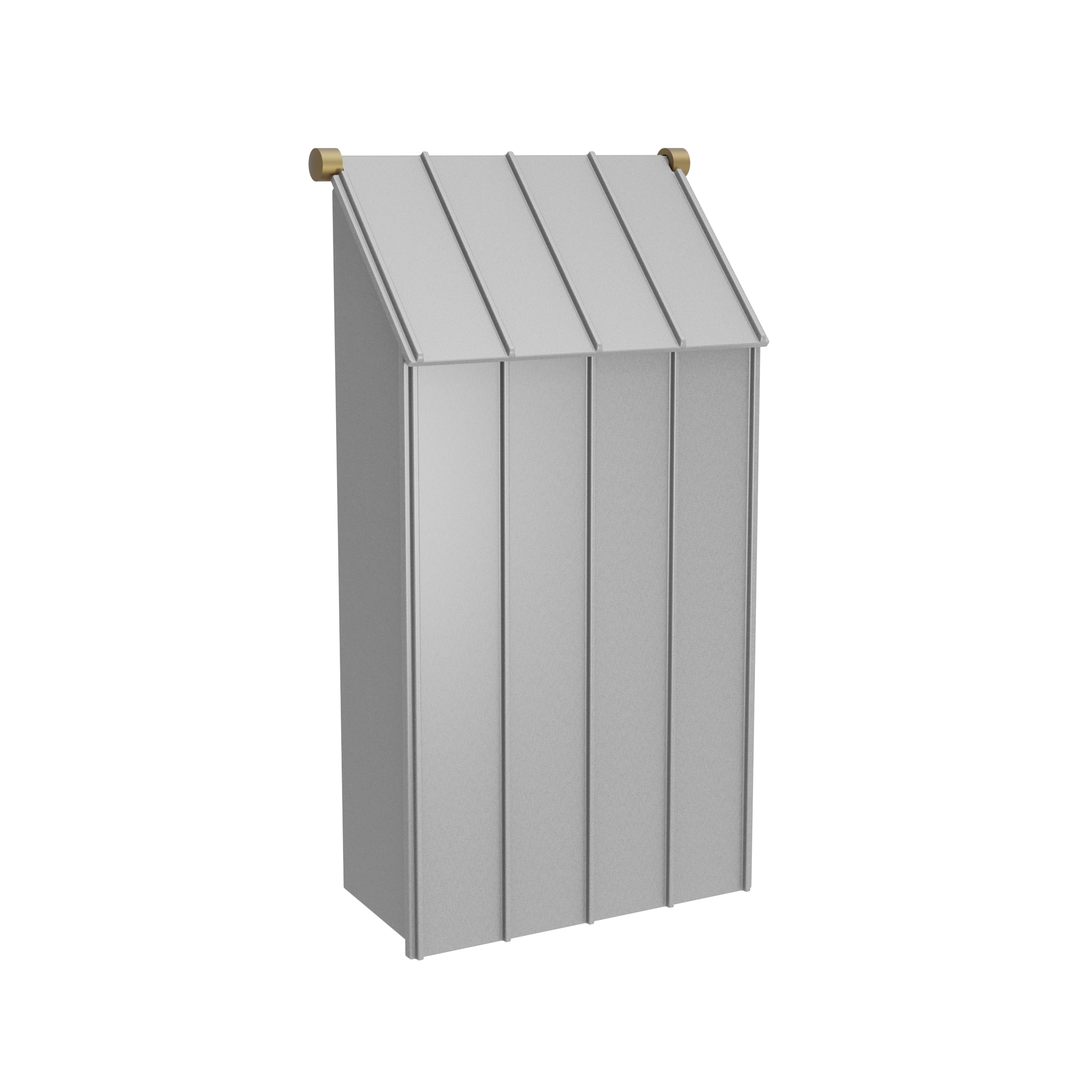 Oslo 1787 | Vertical Wall-Mounted Mailbox | Cast Aluminum | Sleek Design | SNOC