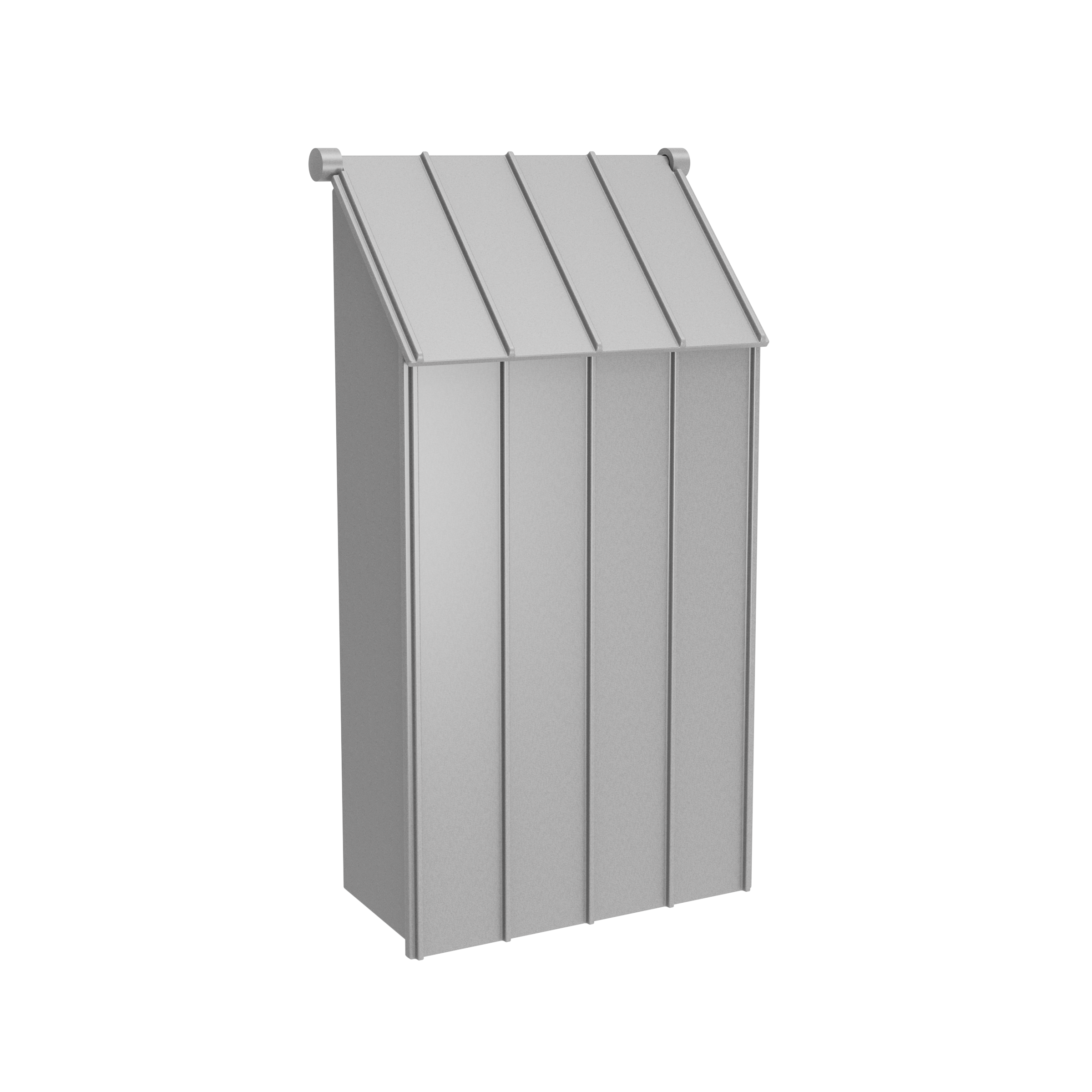 Oslo 1787 | Vertical Wall-Mounted Mailbox | Cast Aluminum | Sleek Design | SNOC