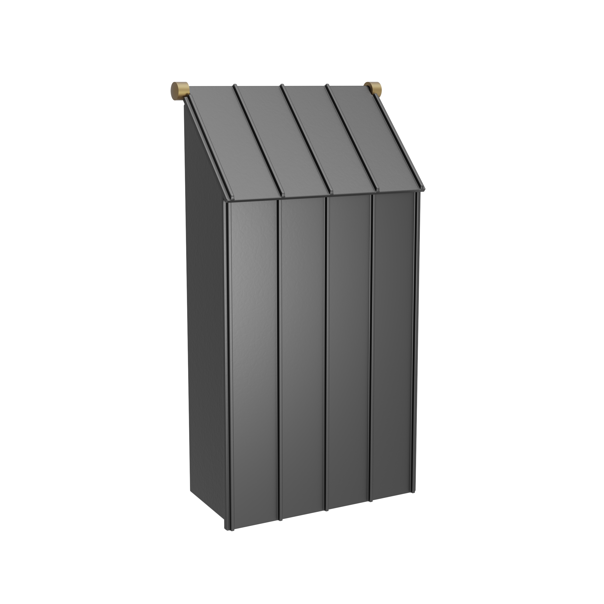 Oslo 1787 | Vertical Wall-Mounted Mailbox | Cast Aluminum | Sleek Design | SNOC
