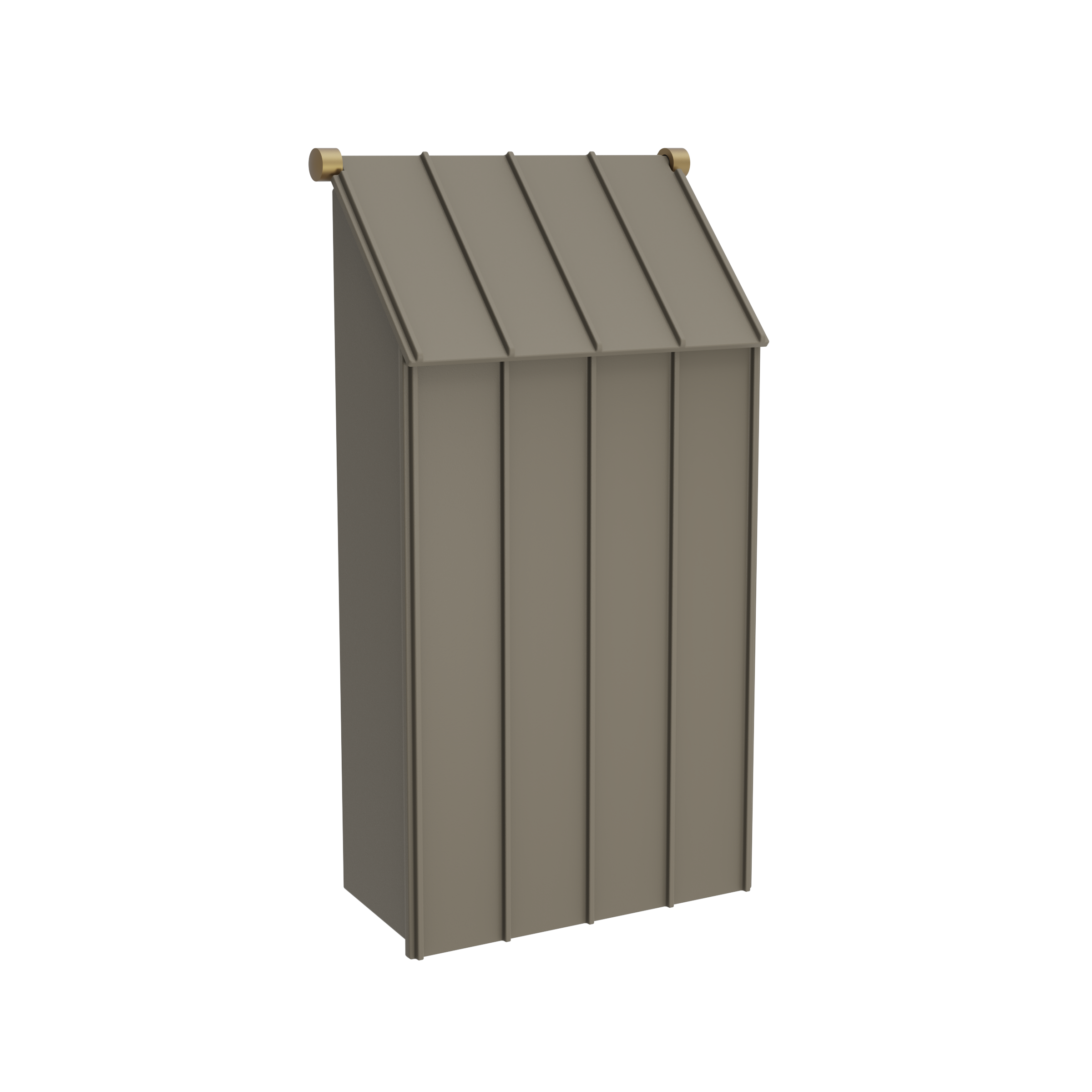Oslo 1787 | Vertical Wall-Mounted Mailbox | Cast Aluminum | Sleek Design | SNOC