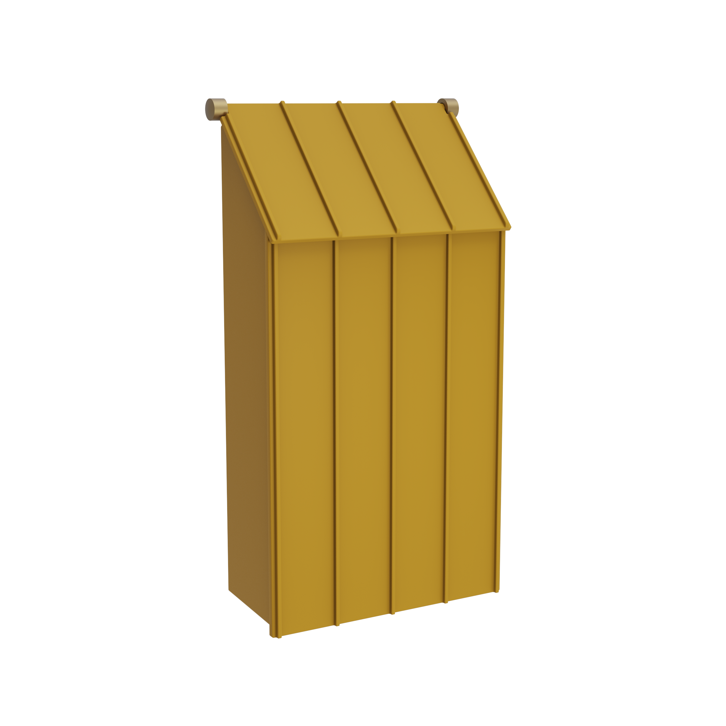 Oslo 1787 | Vertical Wall-Mounted Mailbox | Cast Aluminum | Sleek Design | SNOC