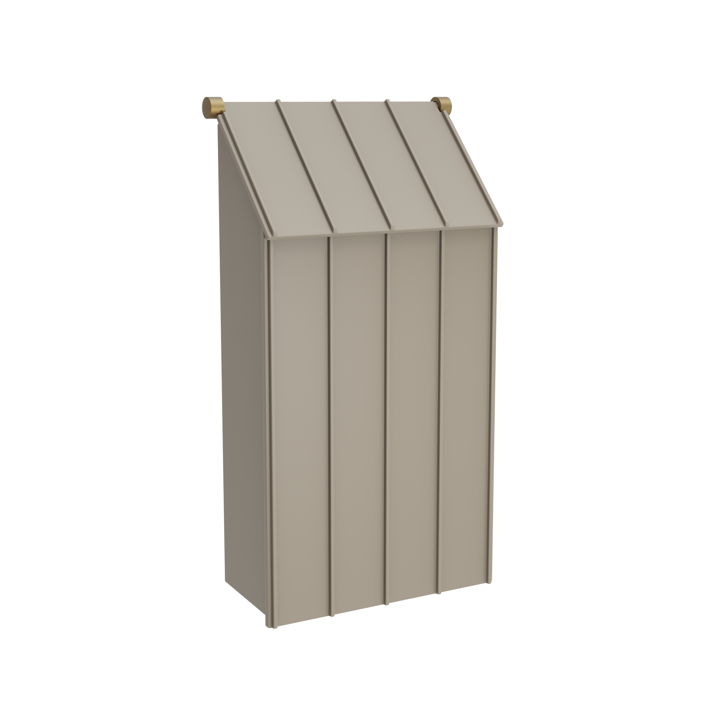 Oslo 1787 | Vertical Wall-Mounted Mailbox | Cast Aluminum | Sleek Design | SNOC