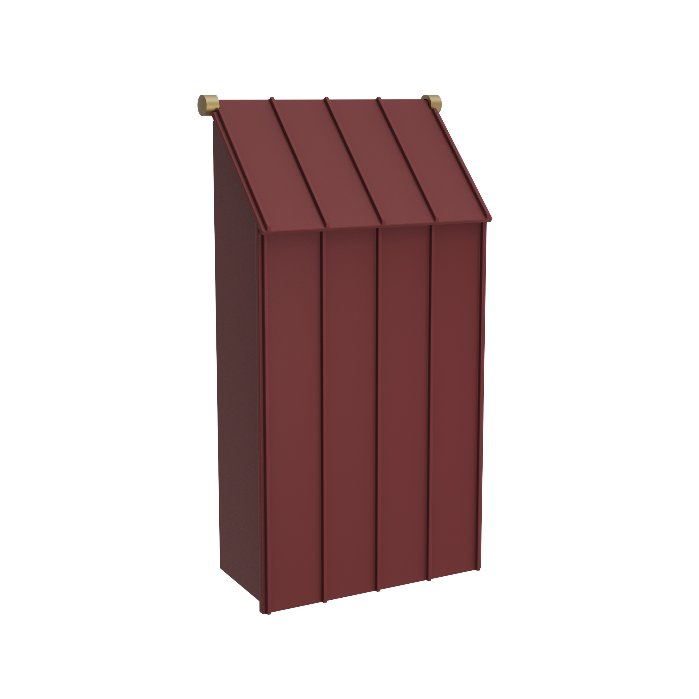 Oslo 1787 | Vertical Wall-Mounted Mailbox | Cast Aluminum | Sleek Design | SNOC