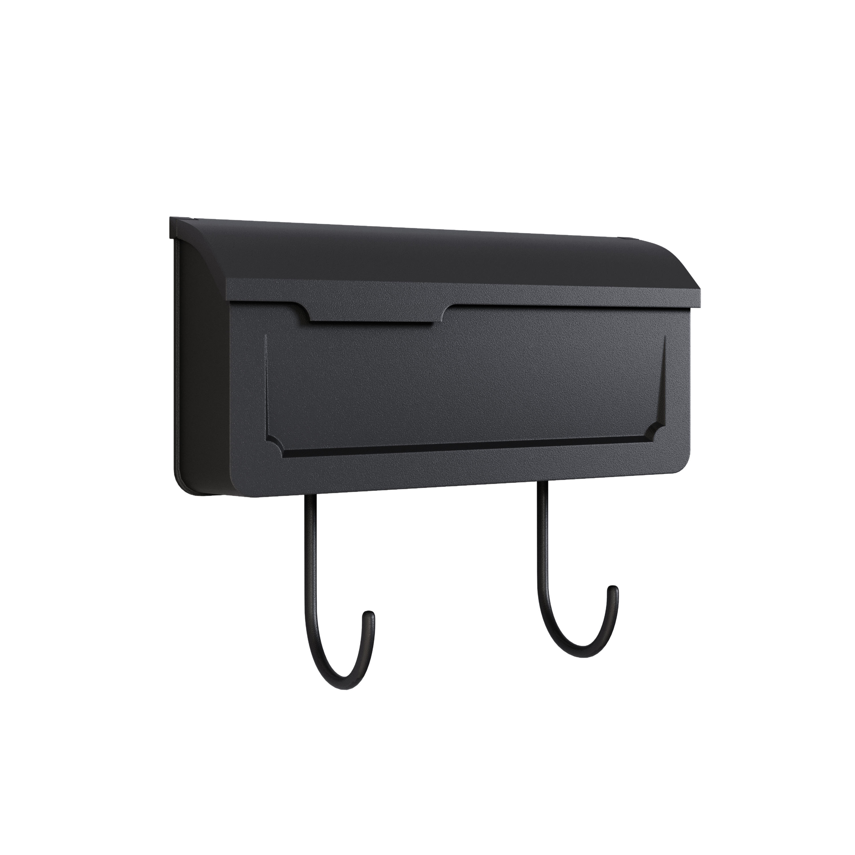 Florence 1791 | Horizontal mailbox with hooks | Made in Quebec