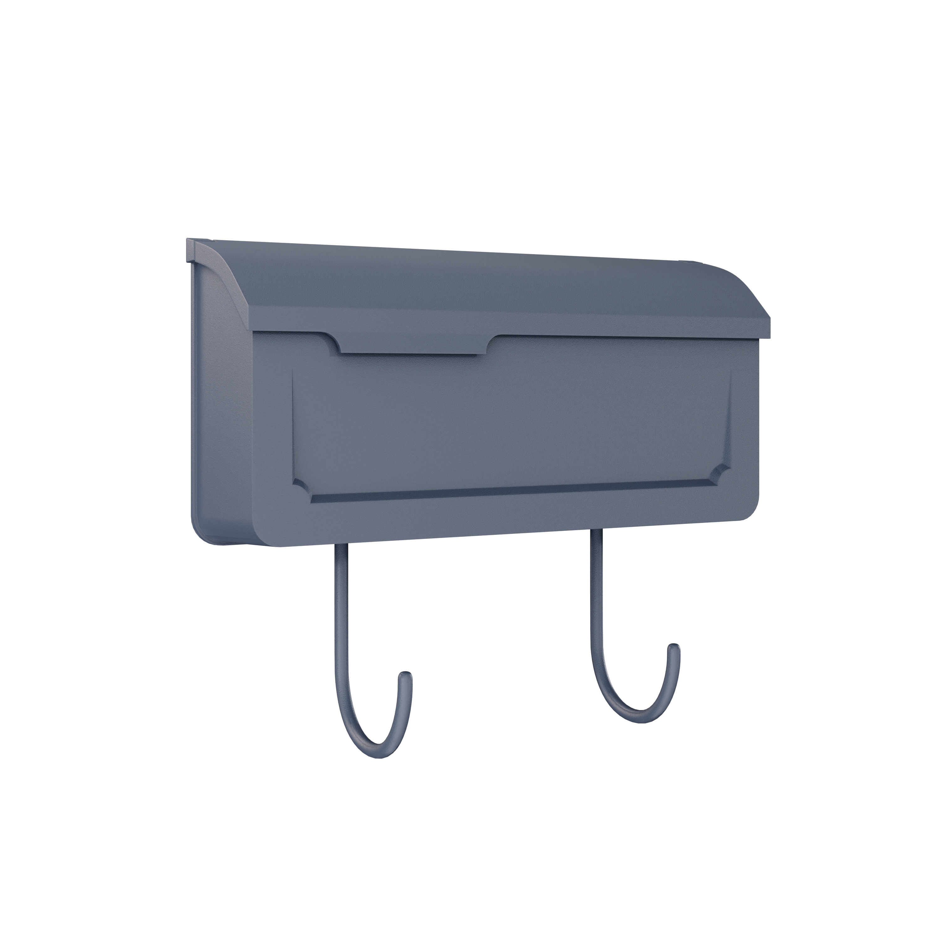 Florence 1791 | Horizontal mailbox with hooks | Made in Quebec
