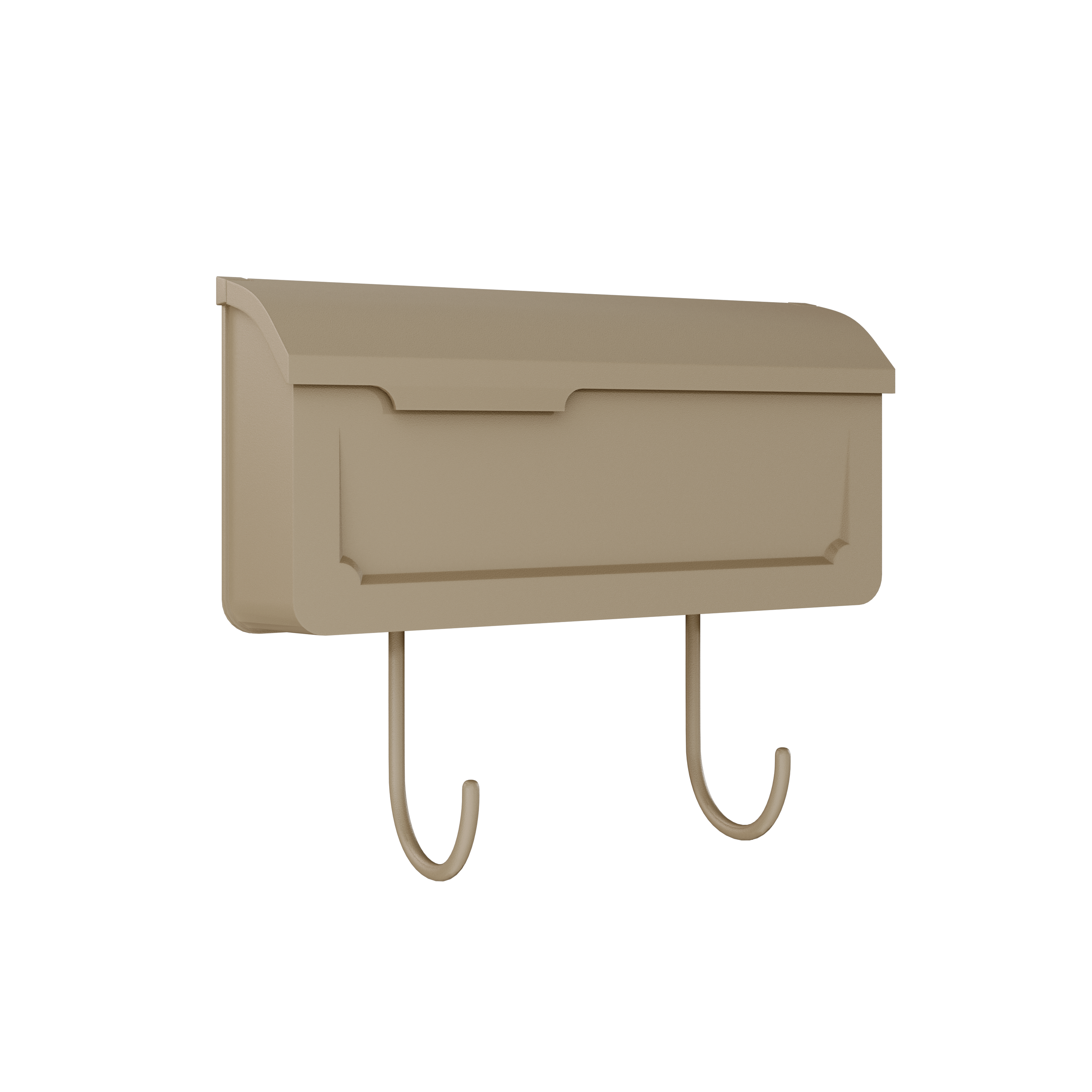 Florence 1791 | Horizontal mailbox with hooks | Made in Quebec