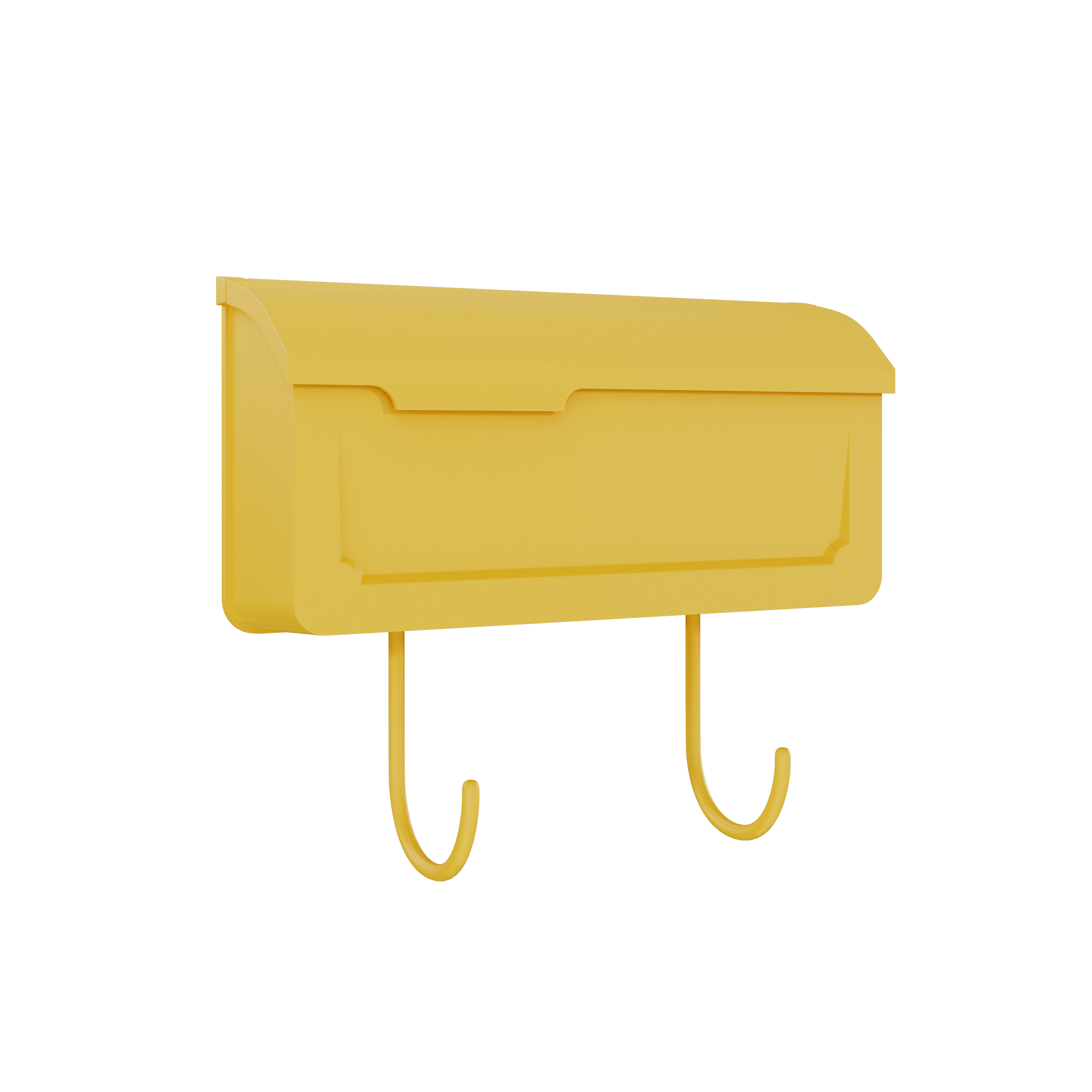 Florence 1791 | Horizontal mailbox with hooks | Made in Quebec