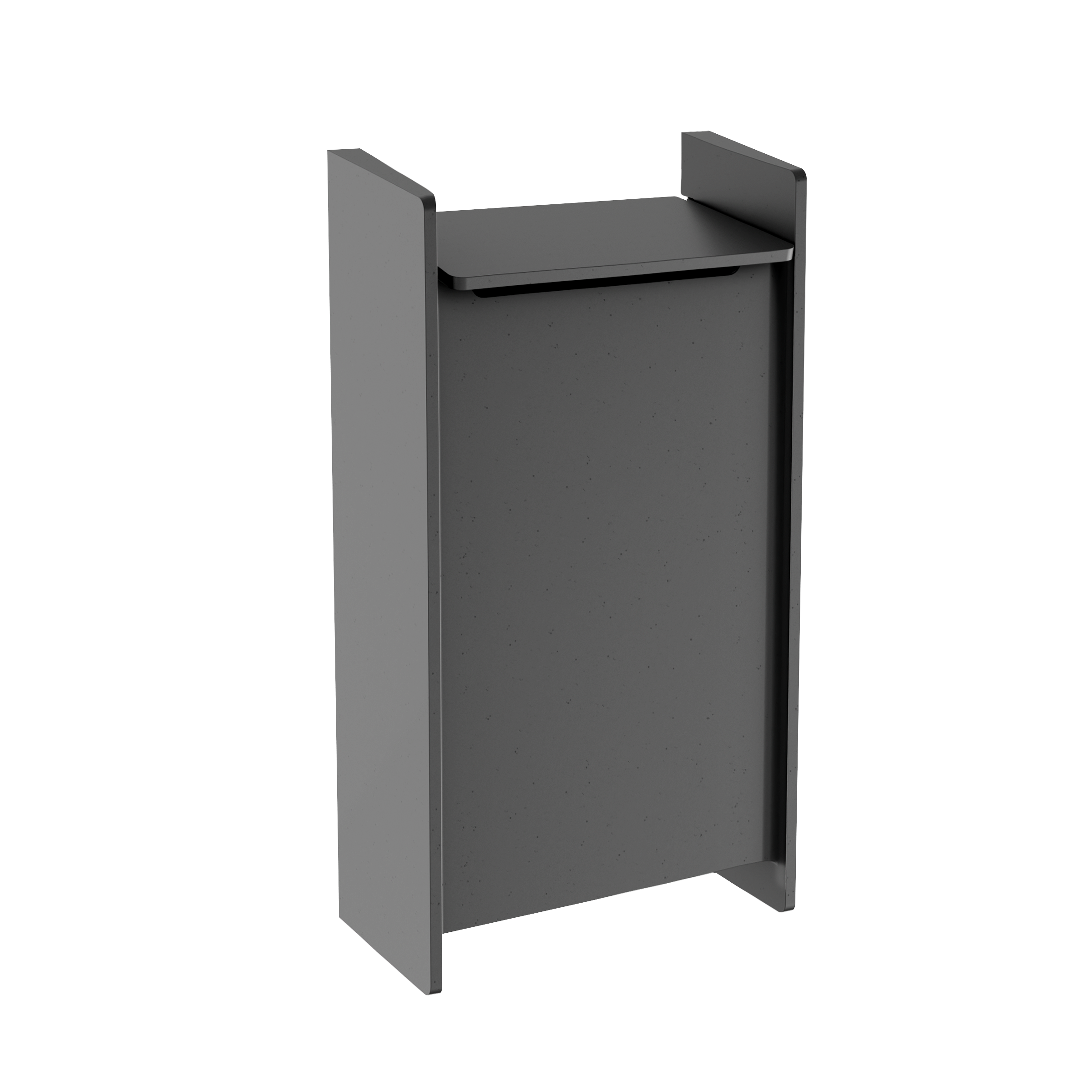 Cast 1793 | Vertical wall-mounted mailbox | Cast aluminum | Made in Quebec