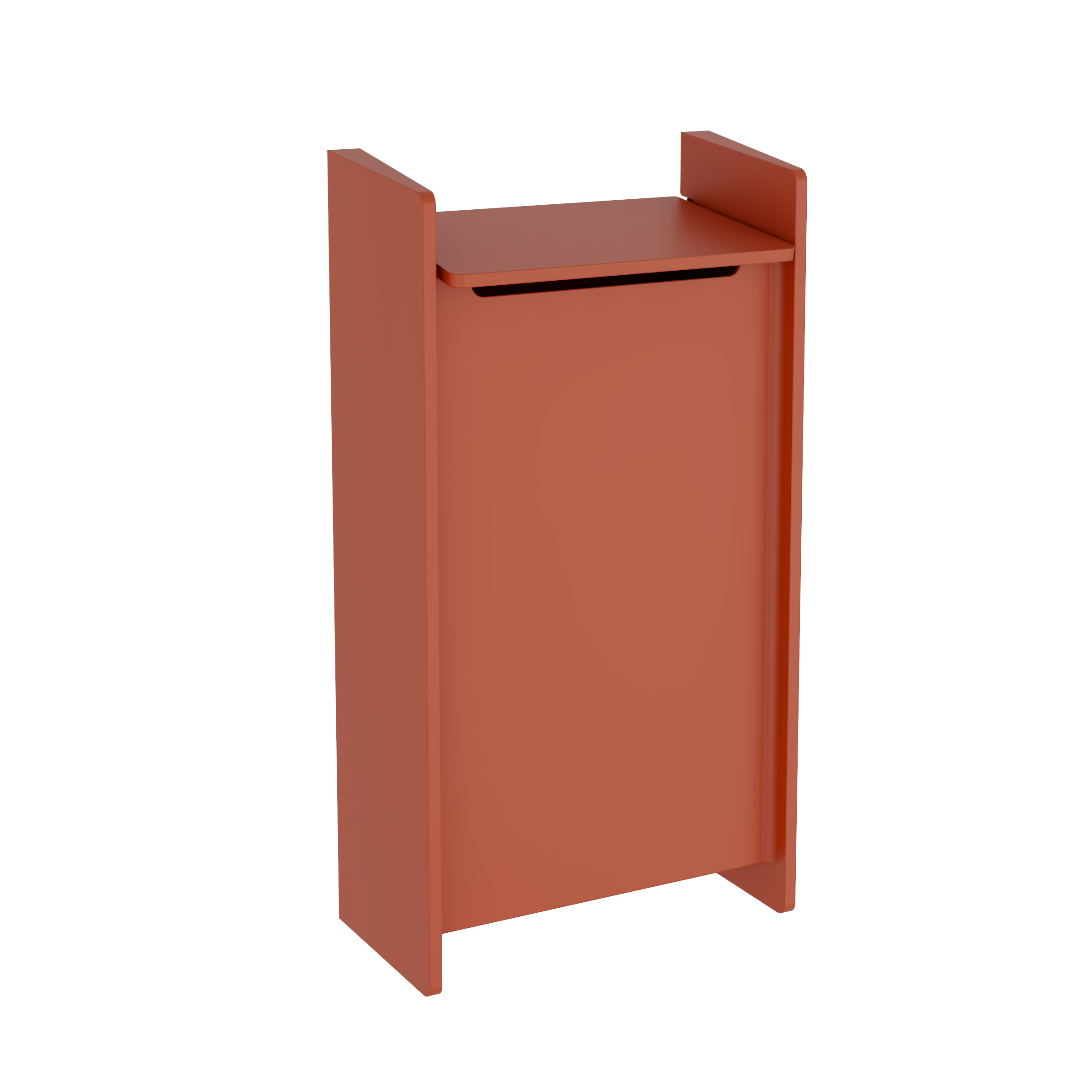 Cast 1793 | Vertical wall-mounted mailbox | Cast aluminum | Made in Quebec