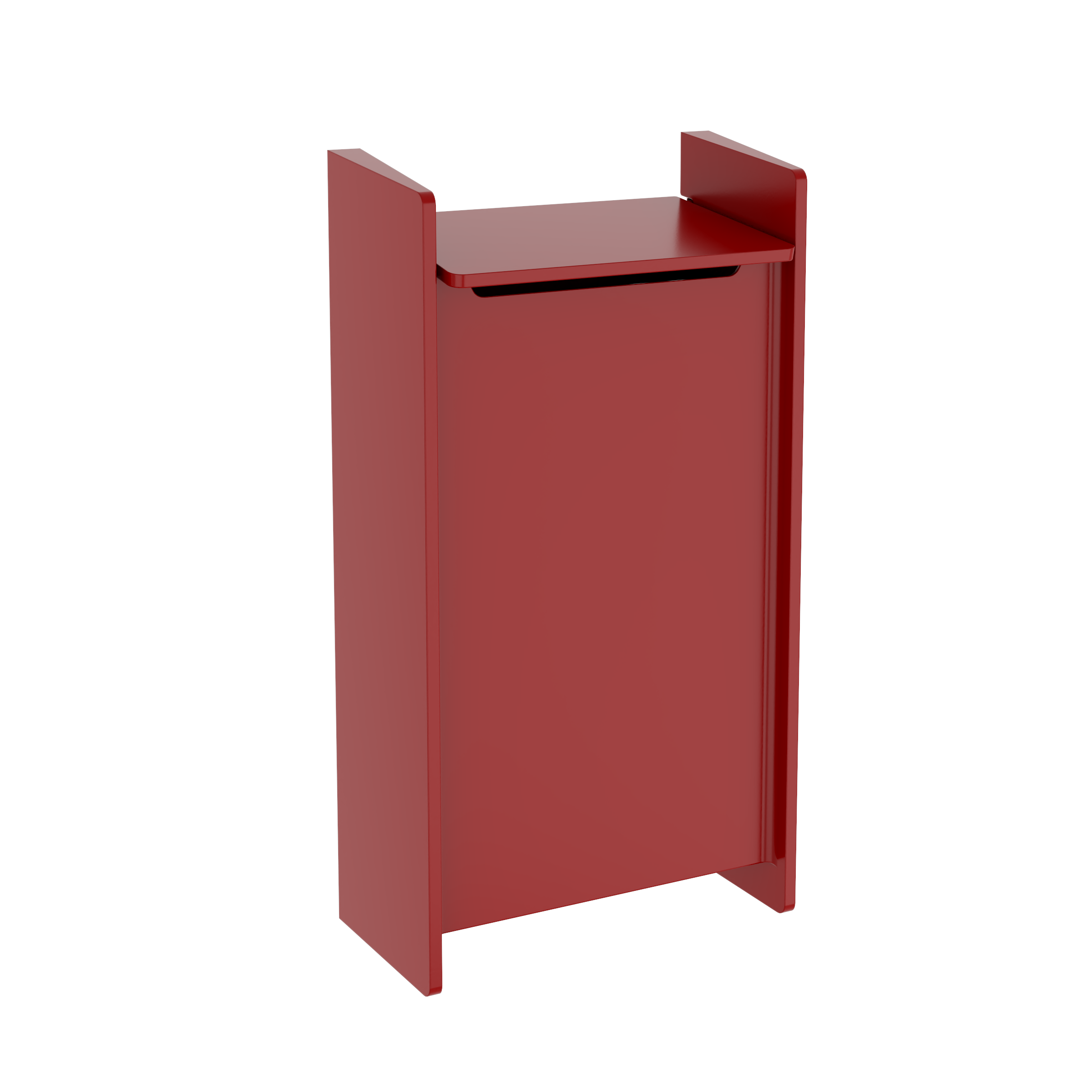 Cast 1793 | Vertical wall-mounted mailbox | Cast aluminum | Made in Quebec