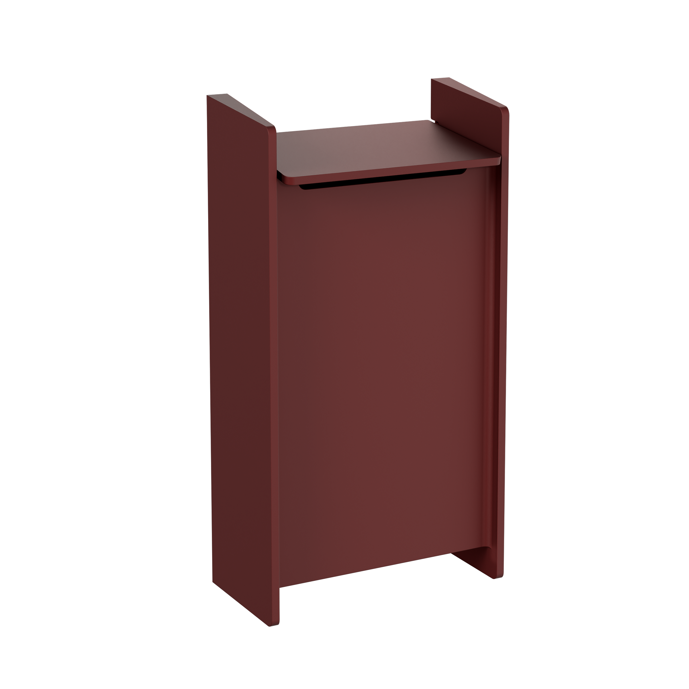 Cast 1793 | Vertical wall-mounted mailbox | Cast aluminum | Made in Quebec