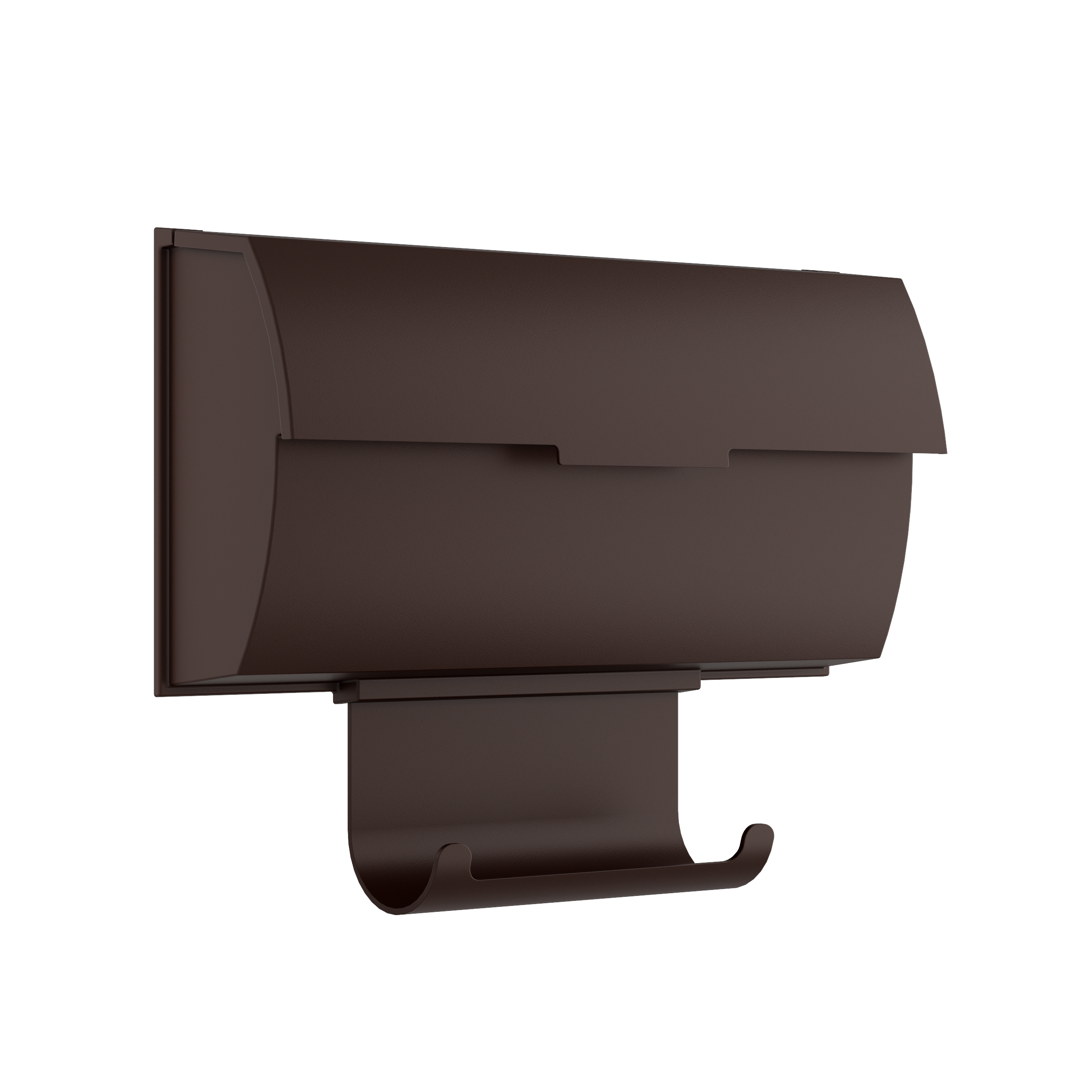 Oxford 1797 | Horizontal Mailbox with Newspaper Holder | Made in Quebec
