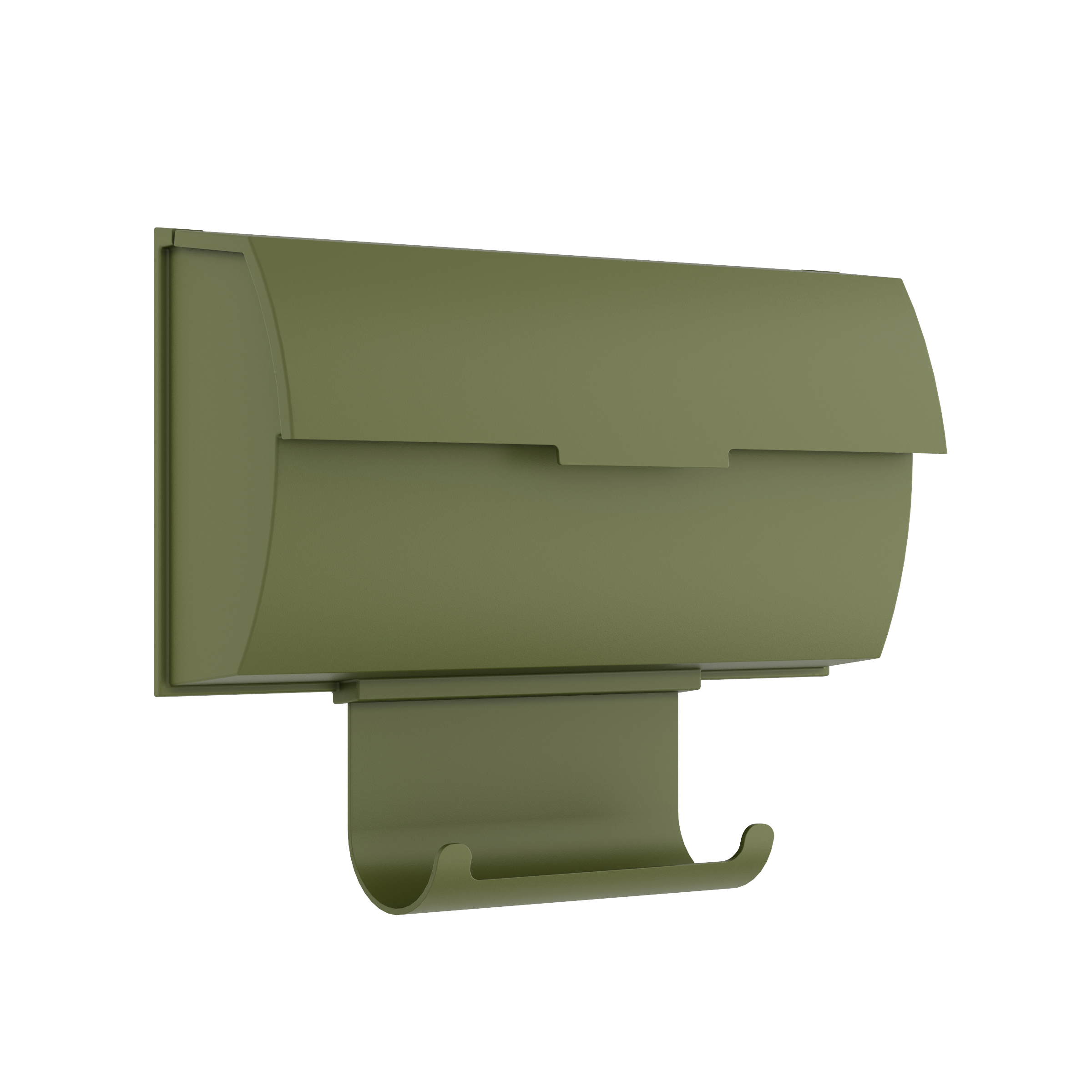 Oxford 1797 | Horizontal Mailbox with Newspaper Holder | Made in Quebec
