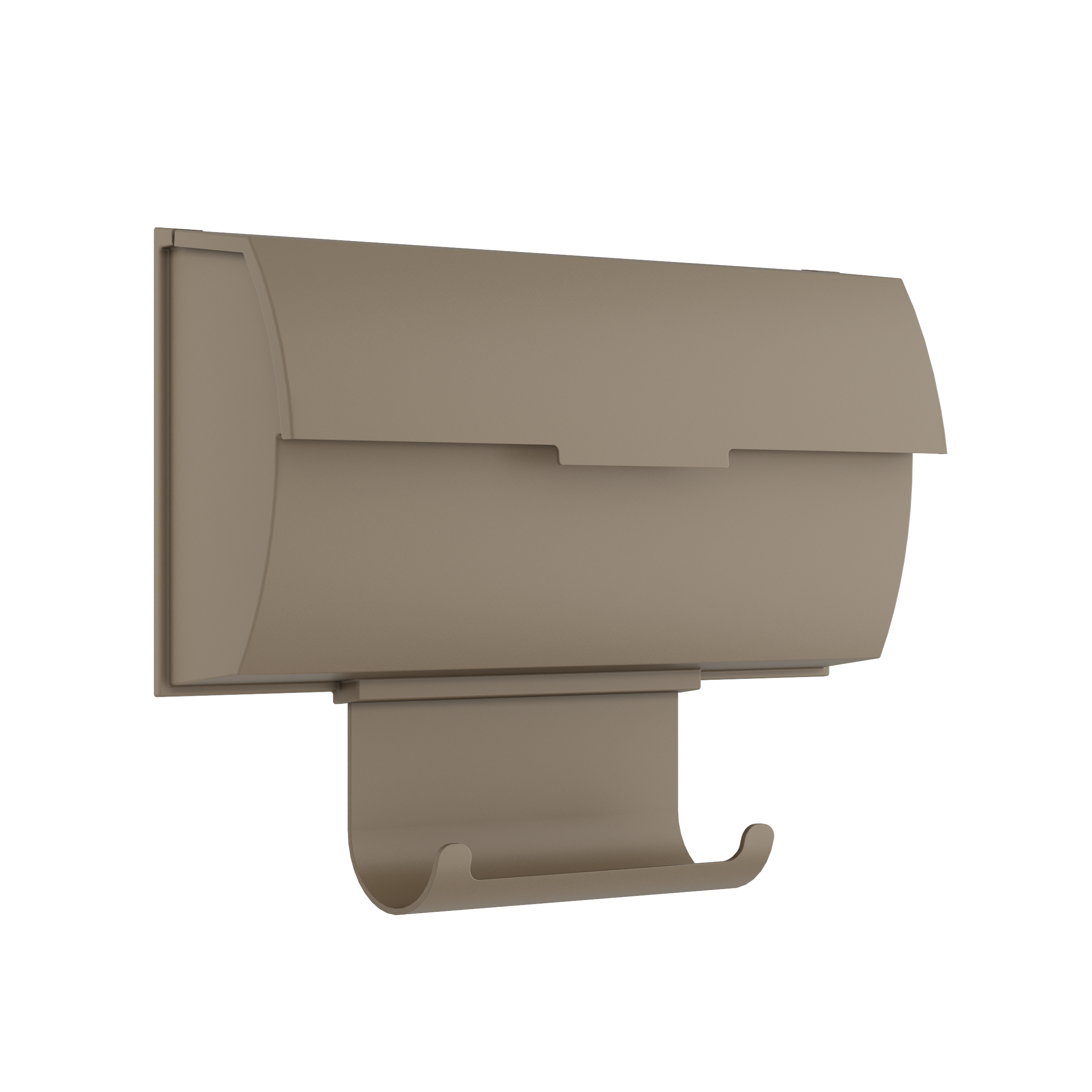 Oxford 1797 | Horizontal Mailbox with Newspaper Holder | Made in Quebec