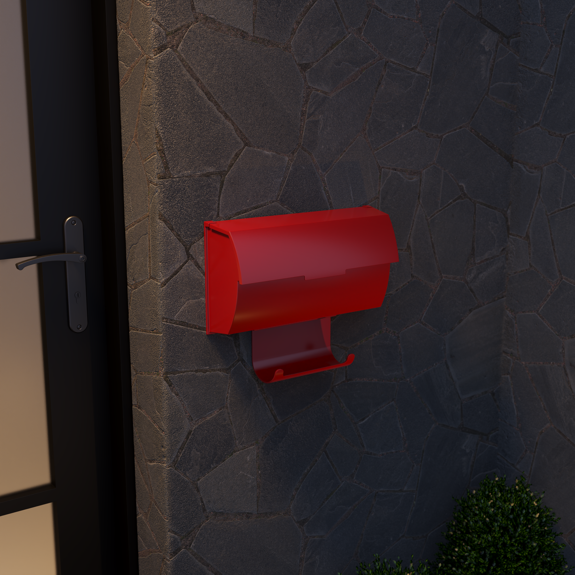 Oxford 1797 | Horizontal Mailbox with Newspaper Holder | Made in Quebec