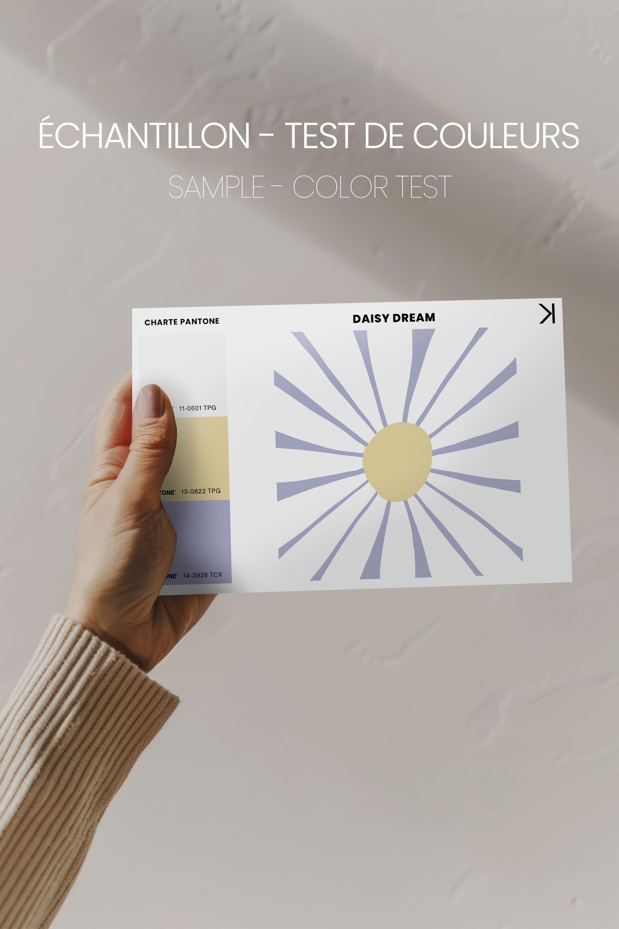 DAISY DREAM, Oeuvre sur toile étirée