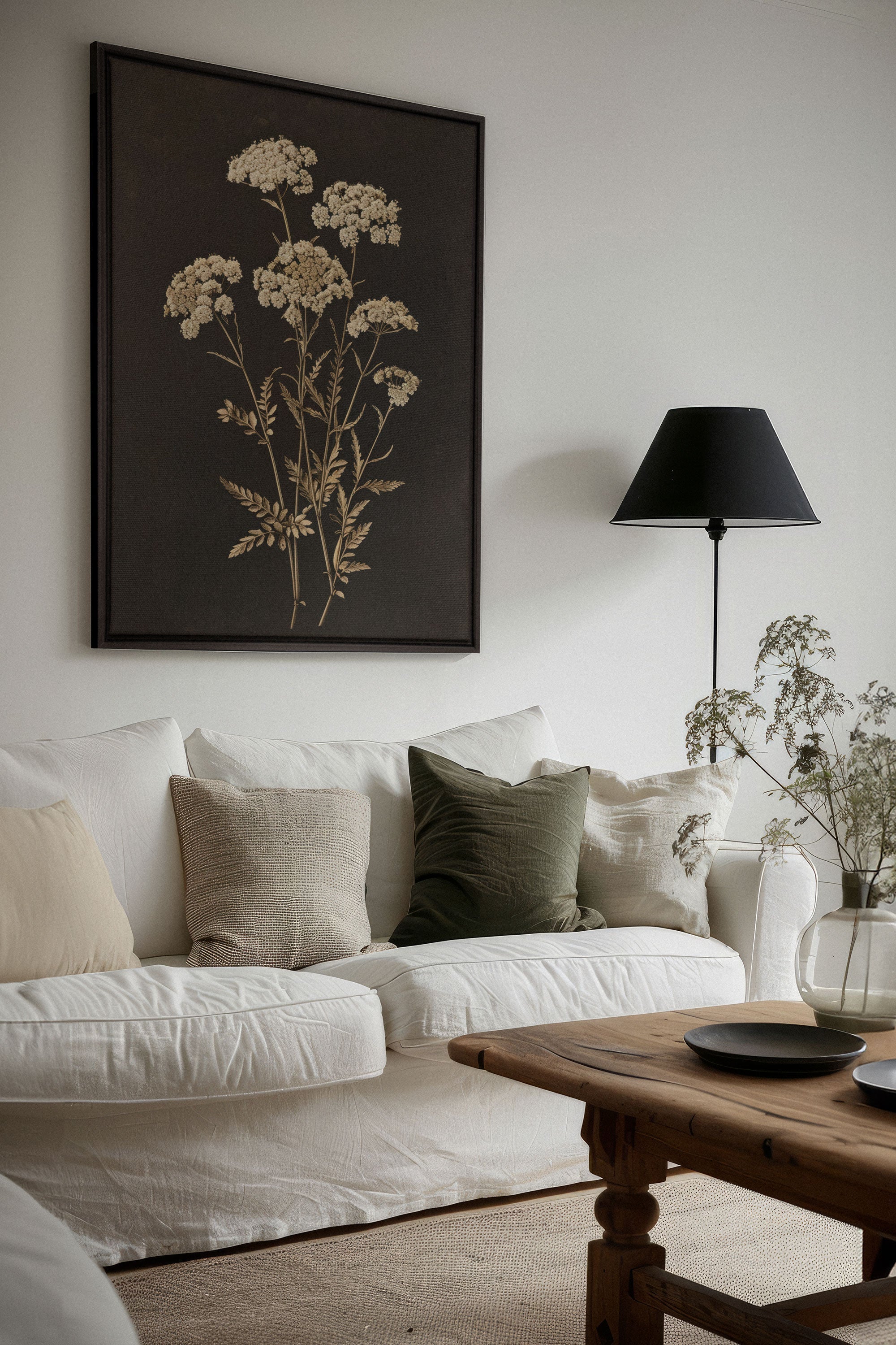 FLEUR D'OR, Oeuvre sur toile étirée