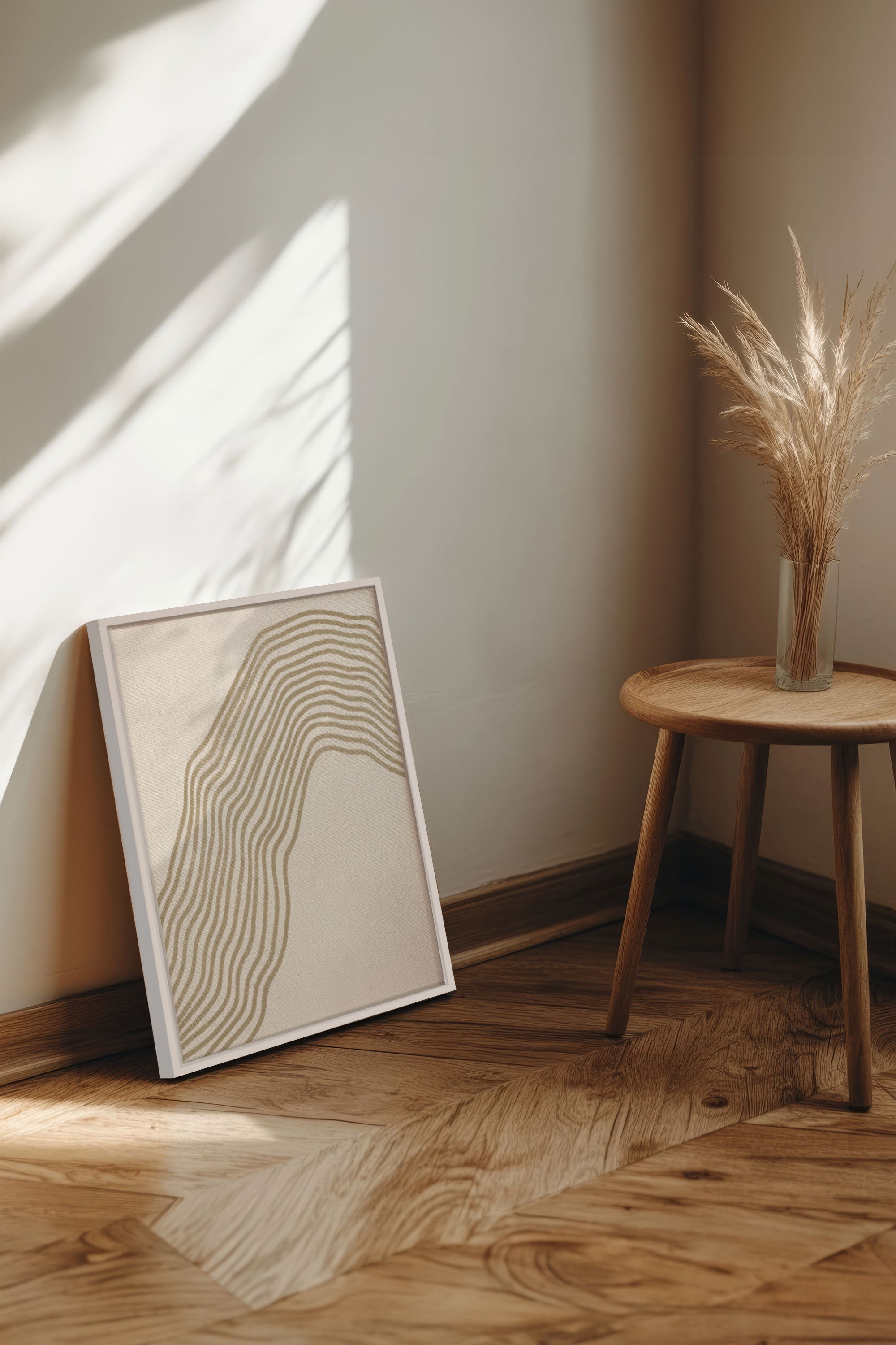 SANDLINES, Oeuvre sur toile étirée