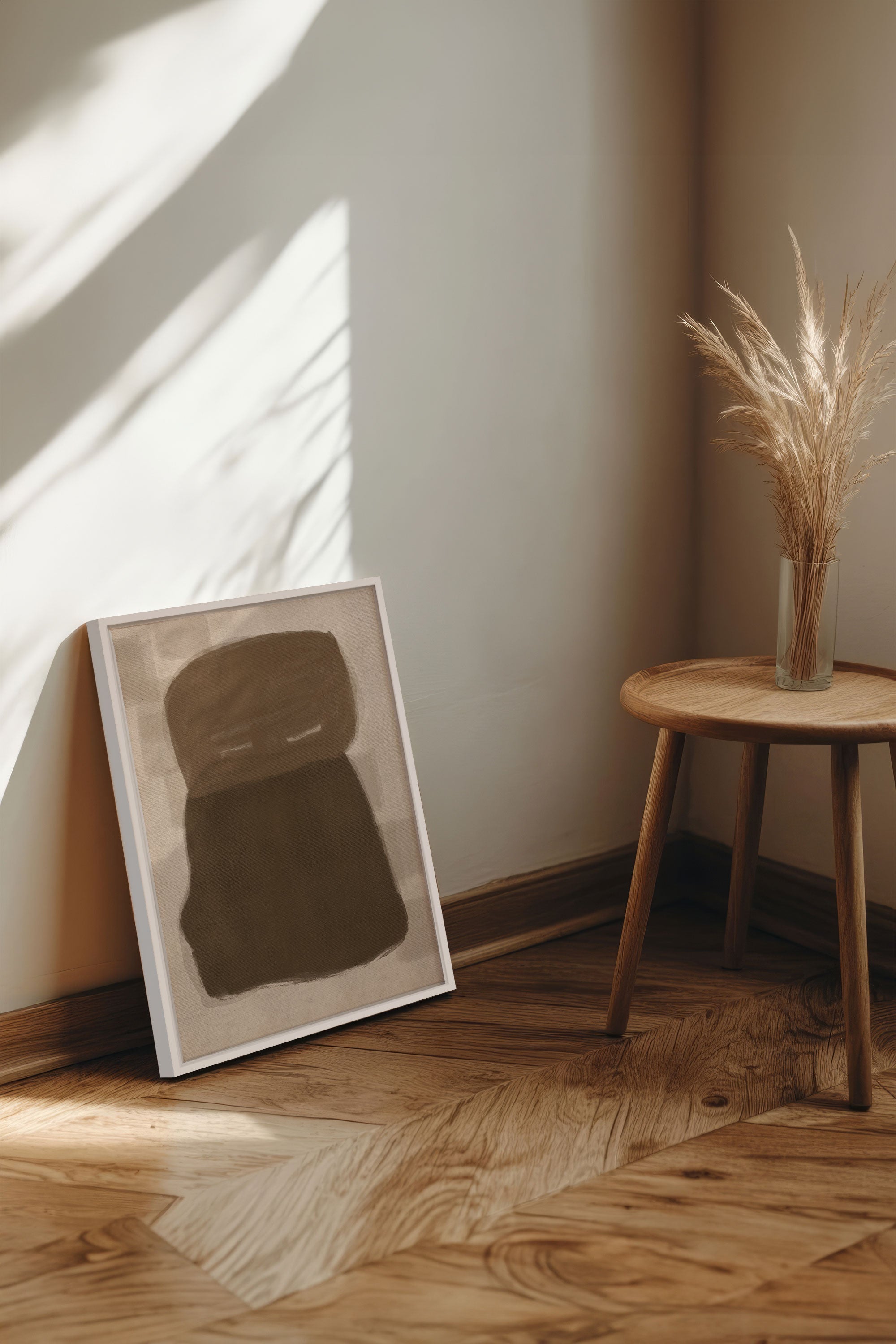 OMBRES D'ARGILE, Oeuvre sur toile étirée