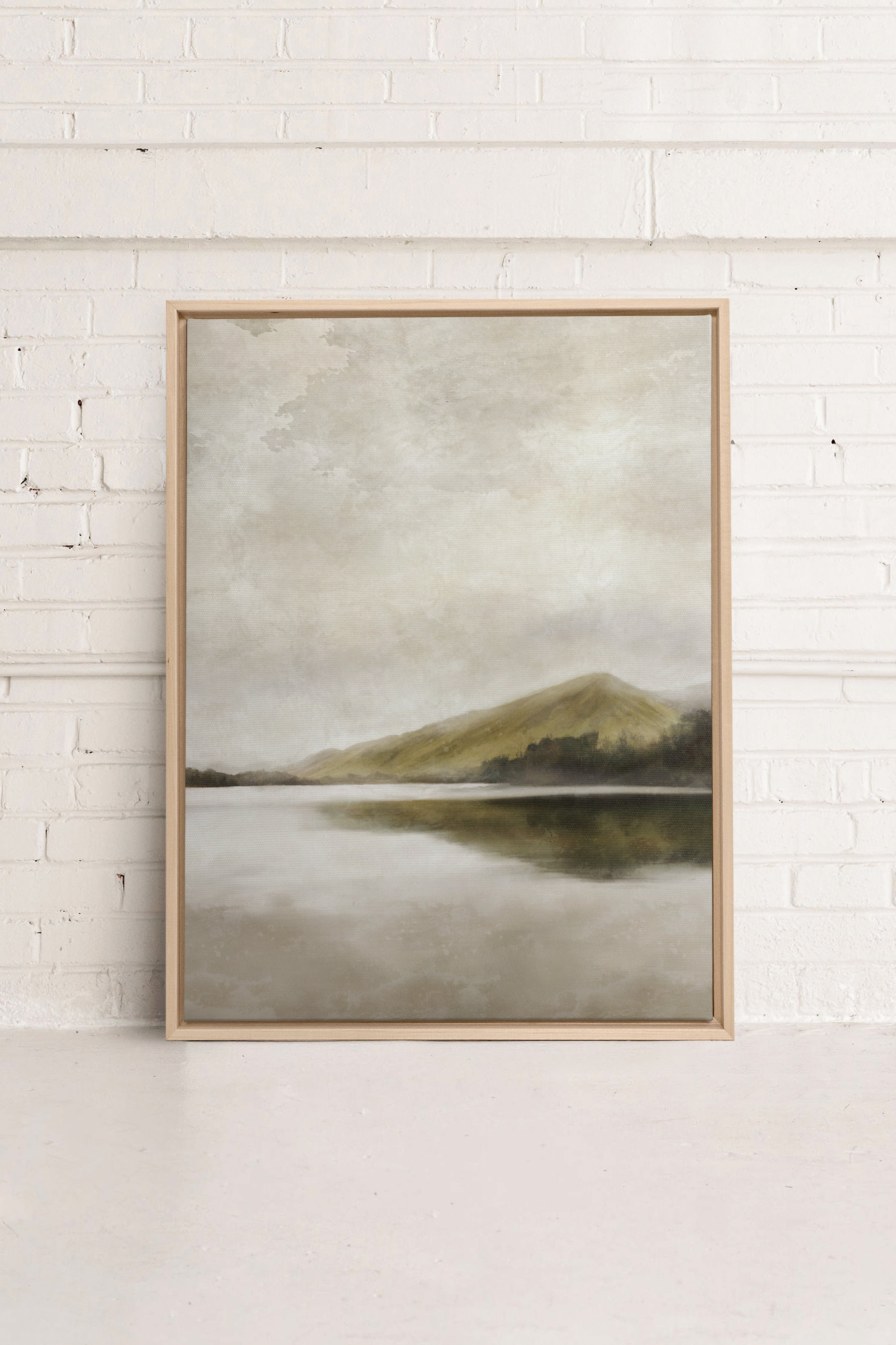 REFLETS, Oeuvre sur toile étirée