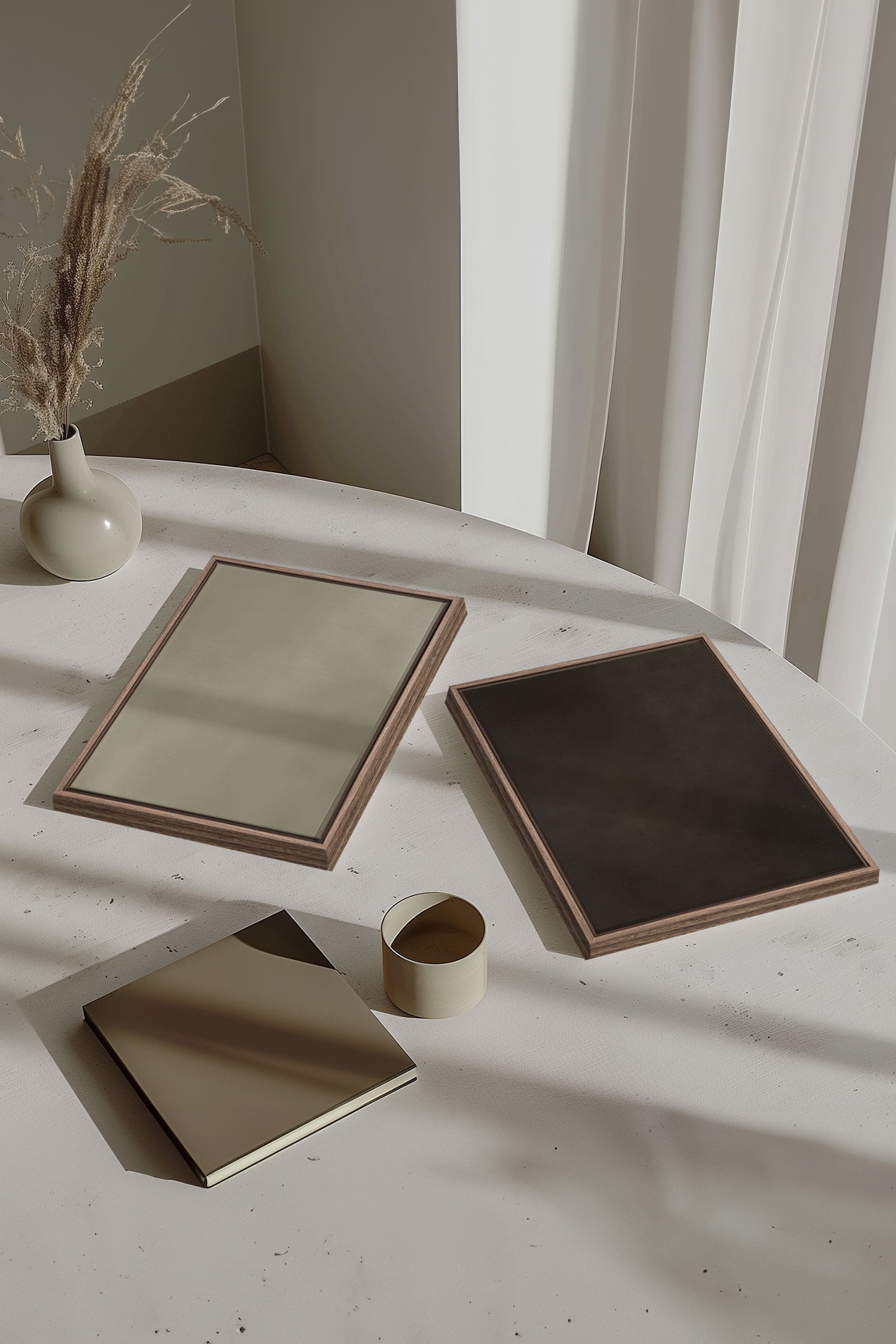 VELVET GLOW DUO (2 Oeuvres sur toile étirée)