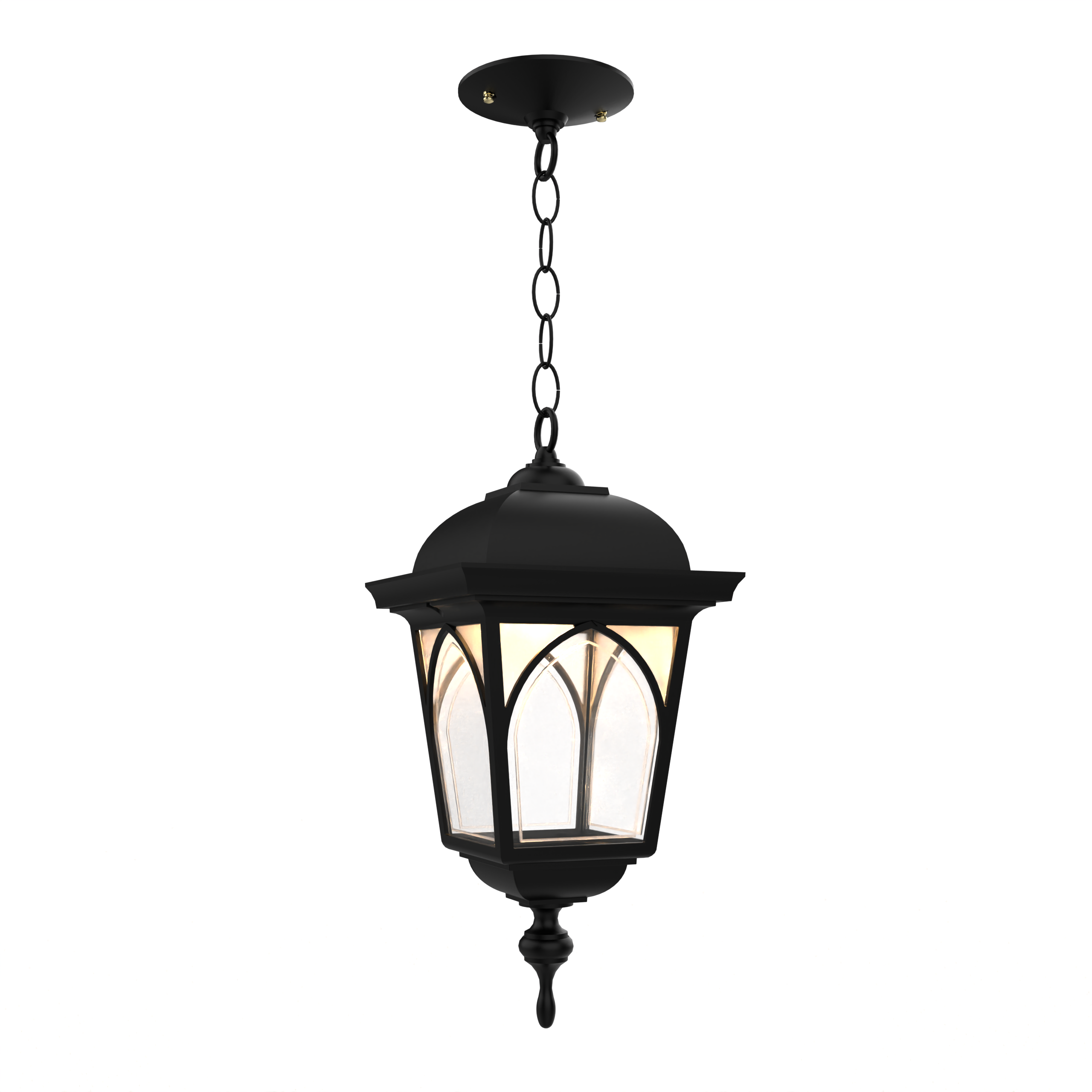 Habitat 21555 | Luminaire suspendu extérieur avec chaîne | Fond fermé | Format moyen | SNOC