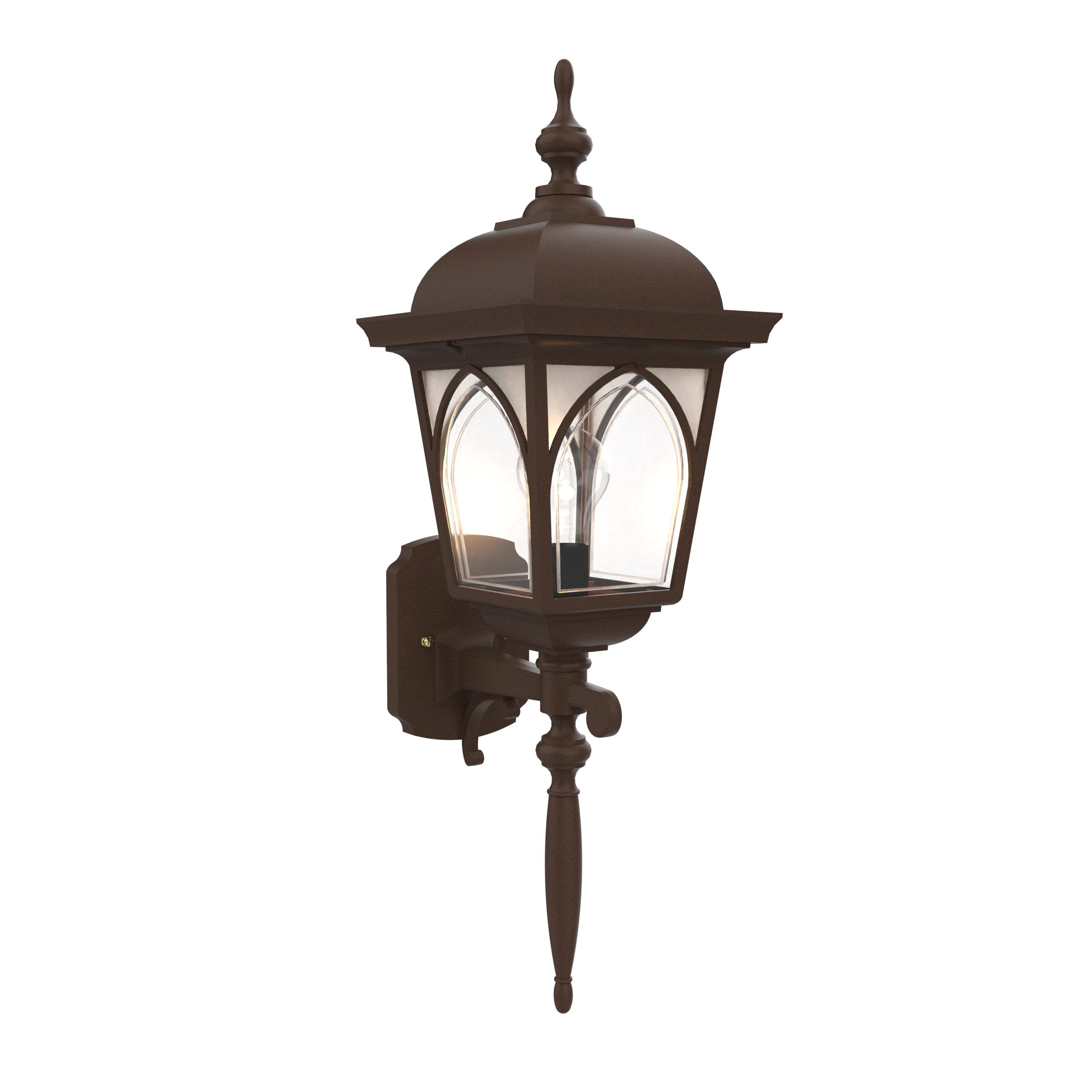 Habitat 21560 | Outdoor Wall Light Upward Mount with Rod | Medium Size | SNOC