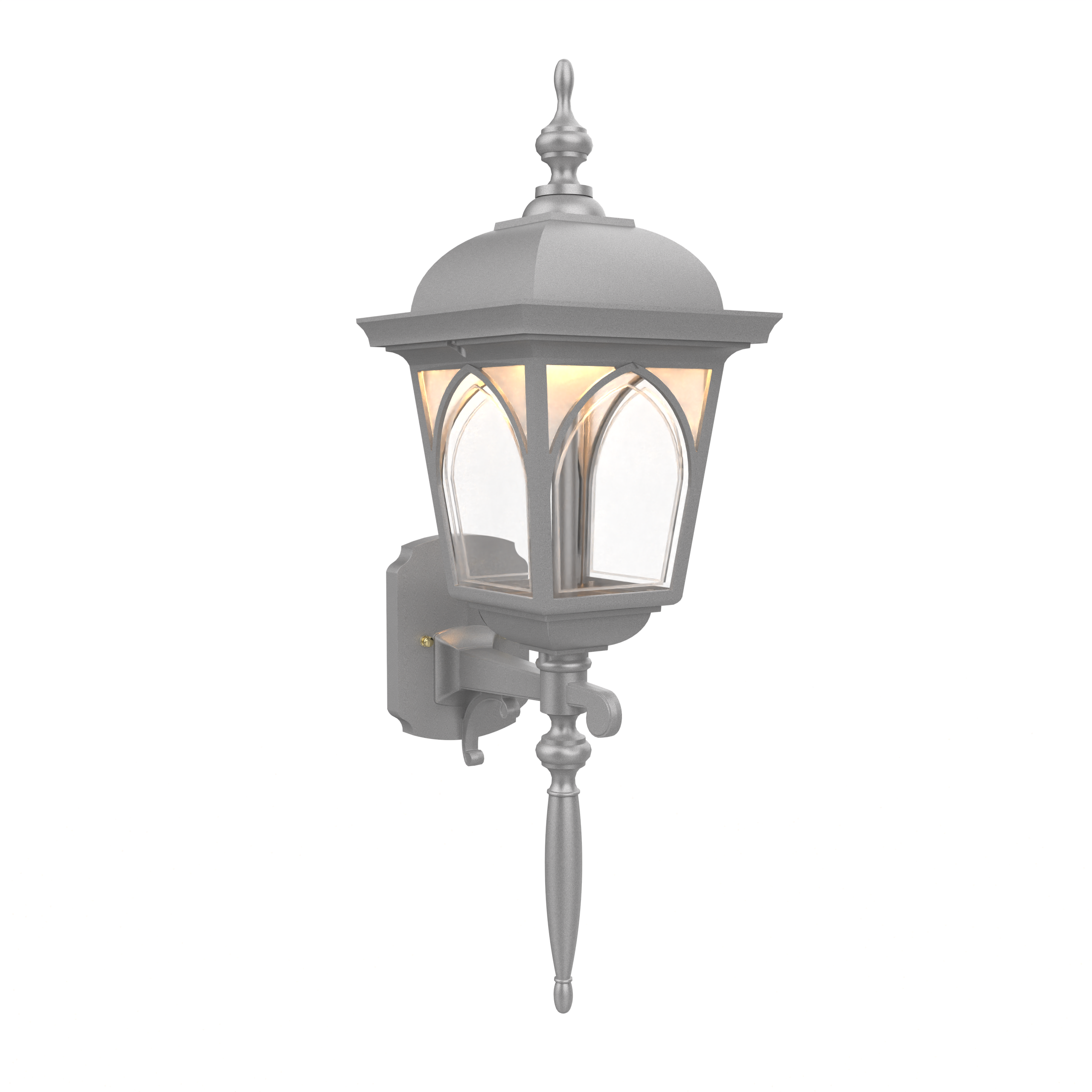 Habitat 21560 | Outdoor Wall Light Upward Mount with Rod | Medium Size | SNOC