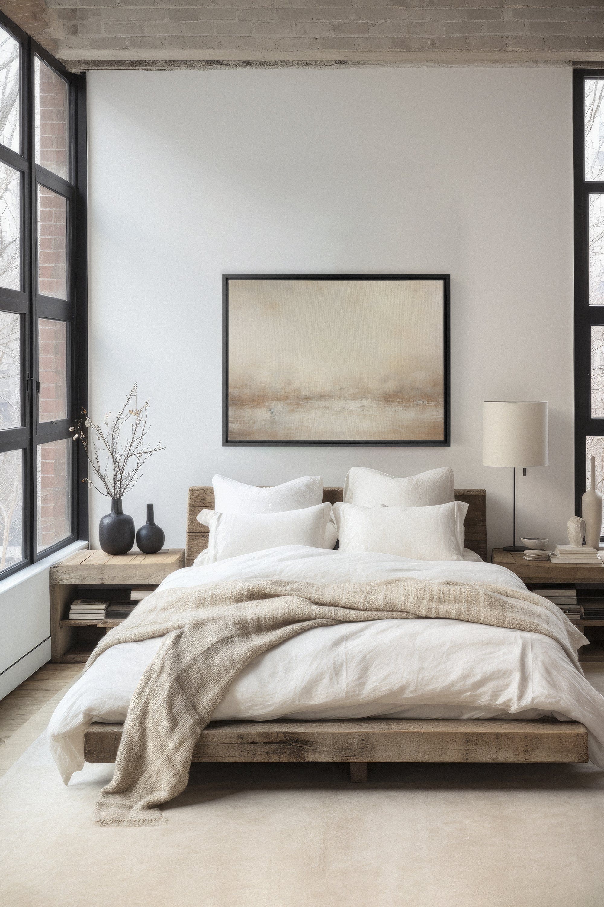 DUST AND DREAMS, Oeuvre sur toile étiré