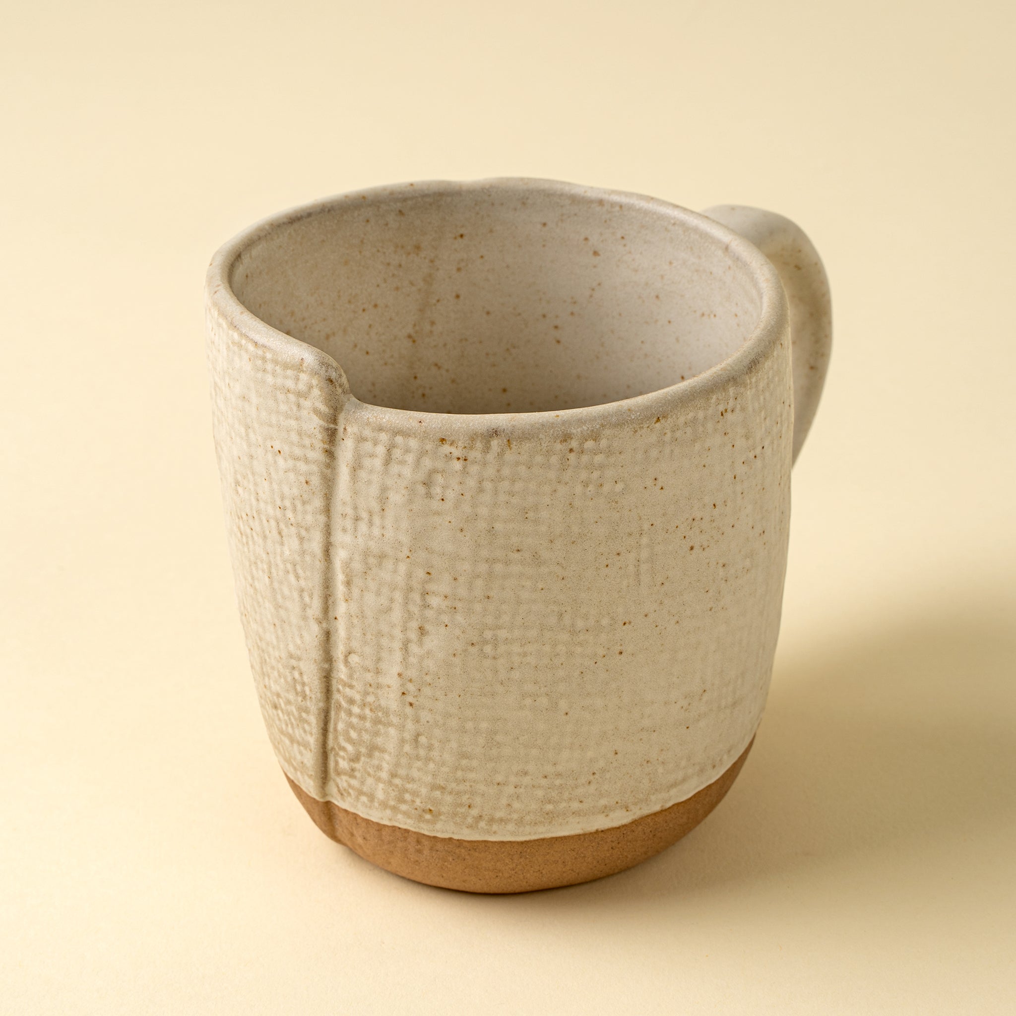 Tasse Hearth Artisanale | Façonnée à la Main | Grès Rustique Authentique