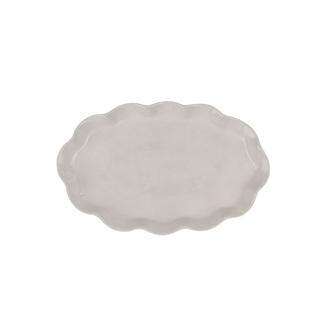 Plateau Festonné Calypso | Petit Format | Fait Main