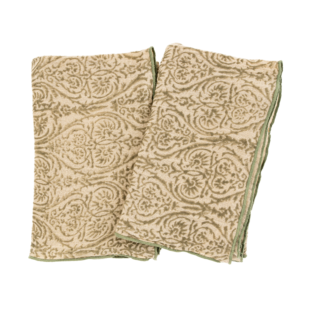 Linges à vaisselle Aria fait à la main | Ensemble de 2 | Coton biologique