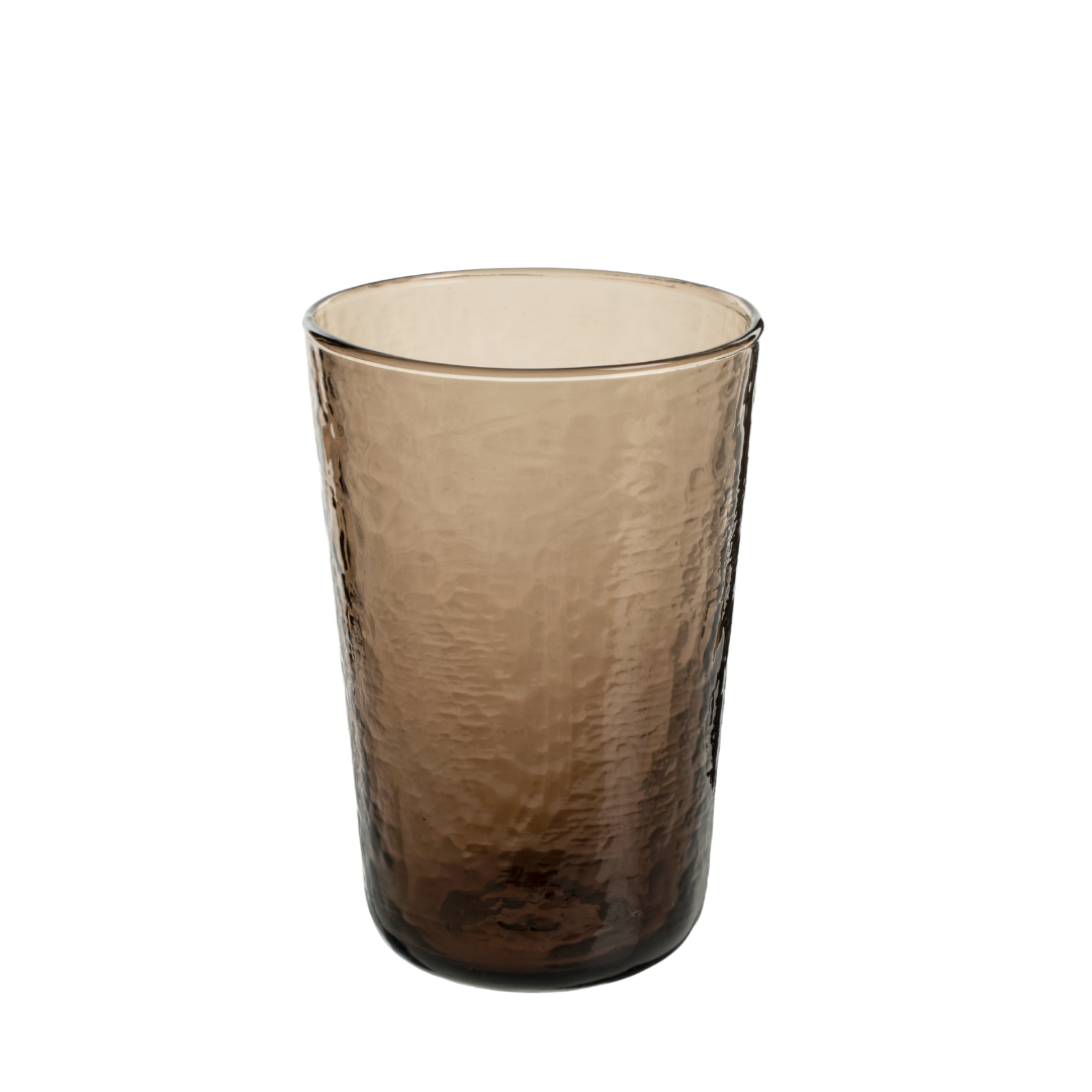 Verre Valdes | Teinte Terre | Verre Soufflé à la Bouche