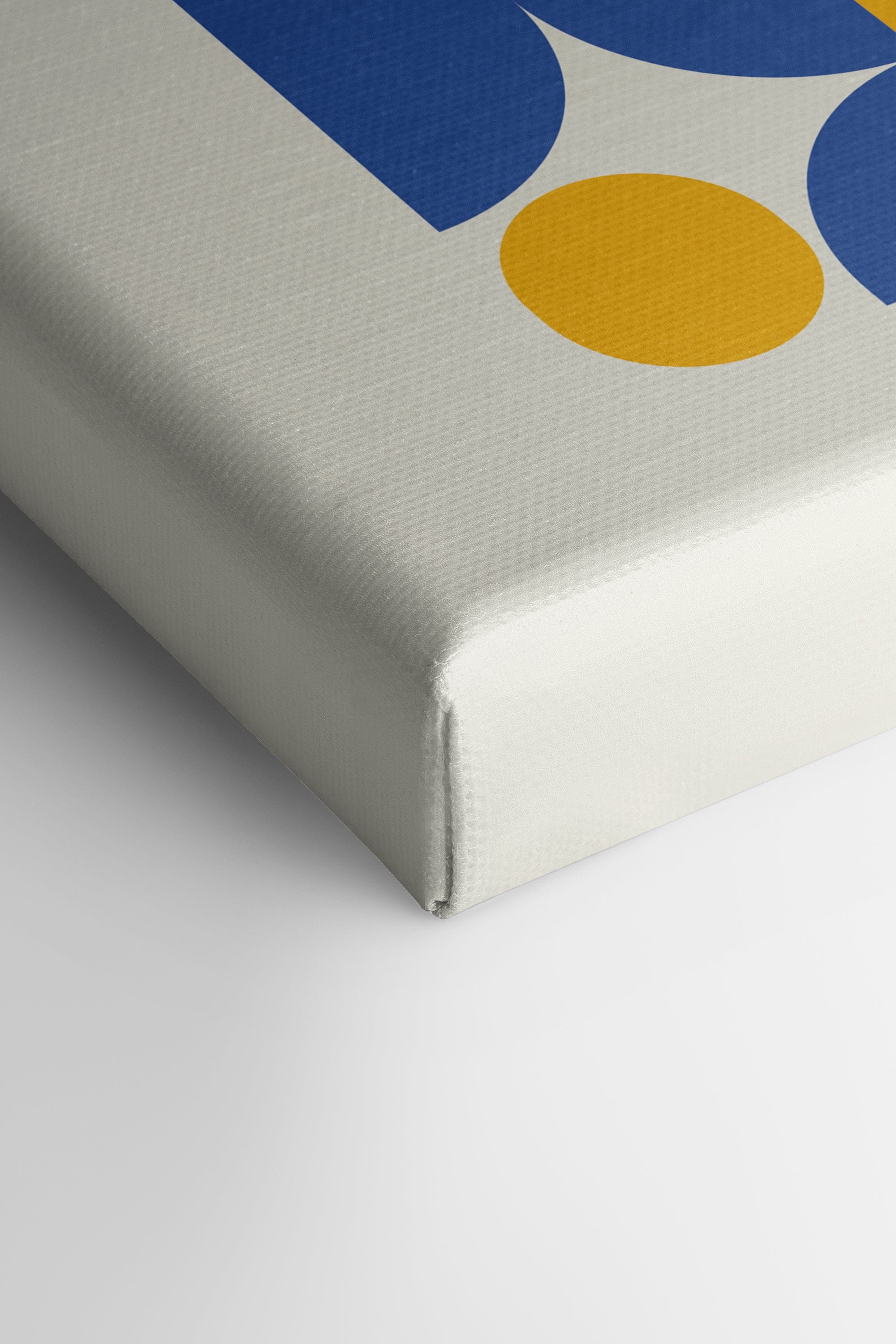 Round sculptures, toile imprimée